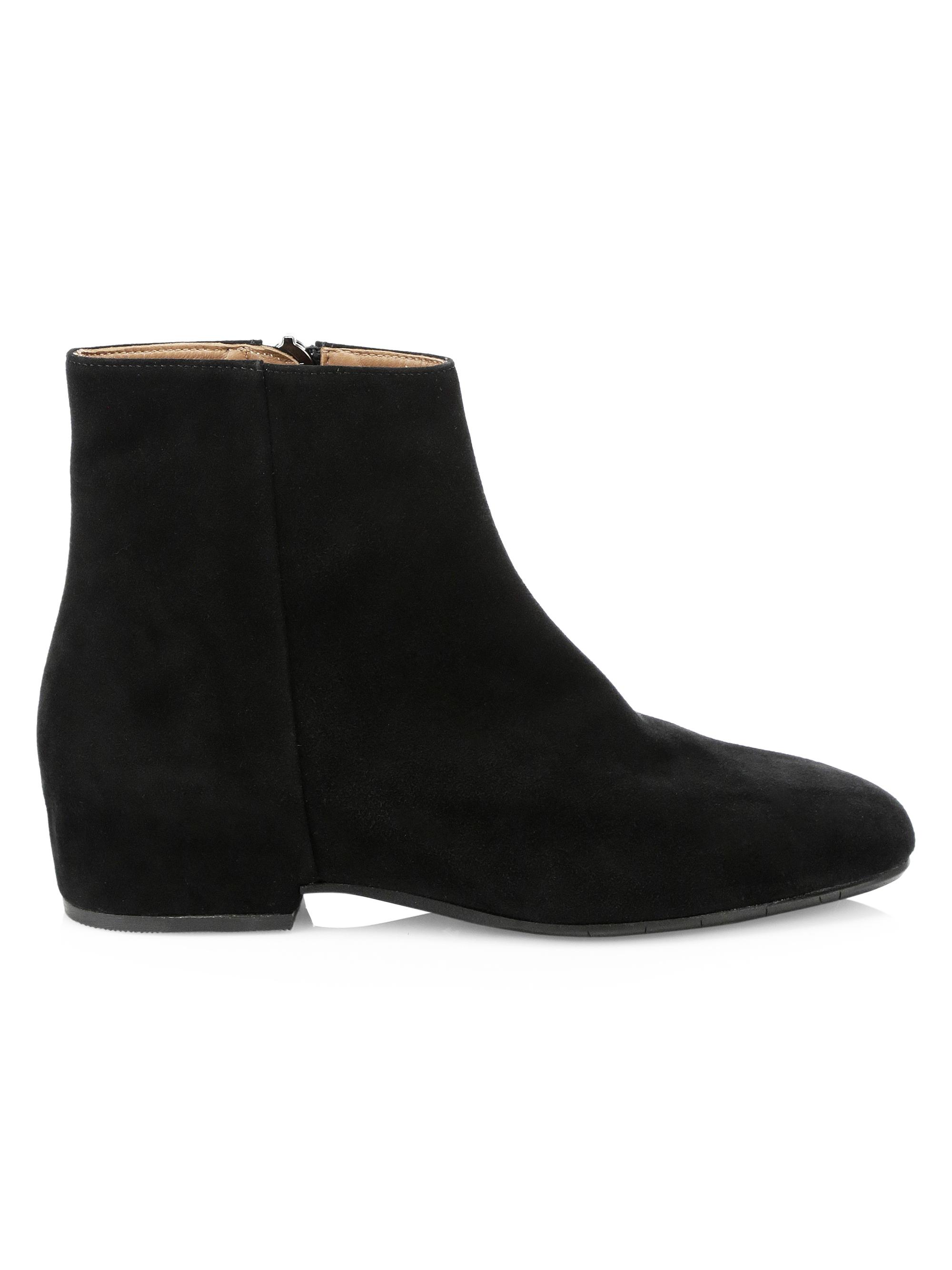 Aquatalia Women's Ulyssaa Suede Ankle Boots - Black