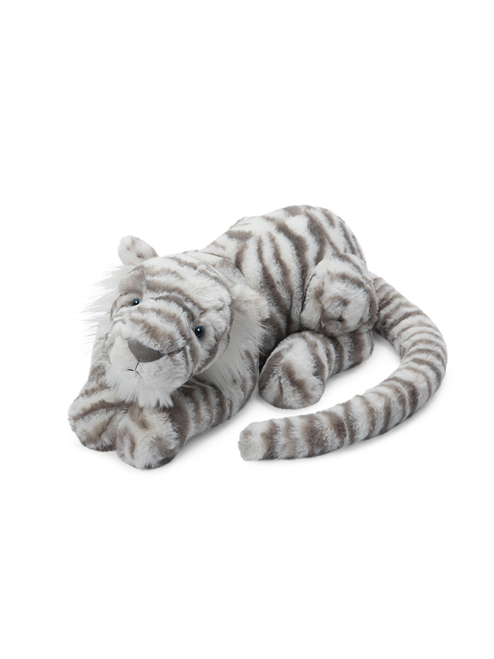 Jellycat Kid's Sacha Snow Tiger Plush Toy - White