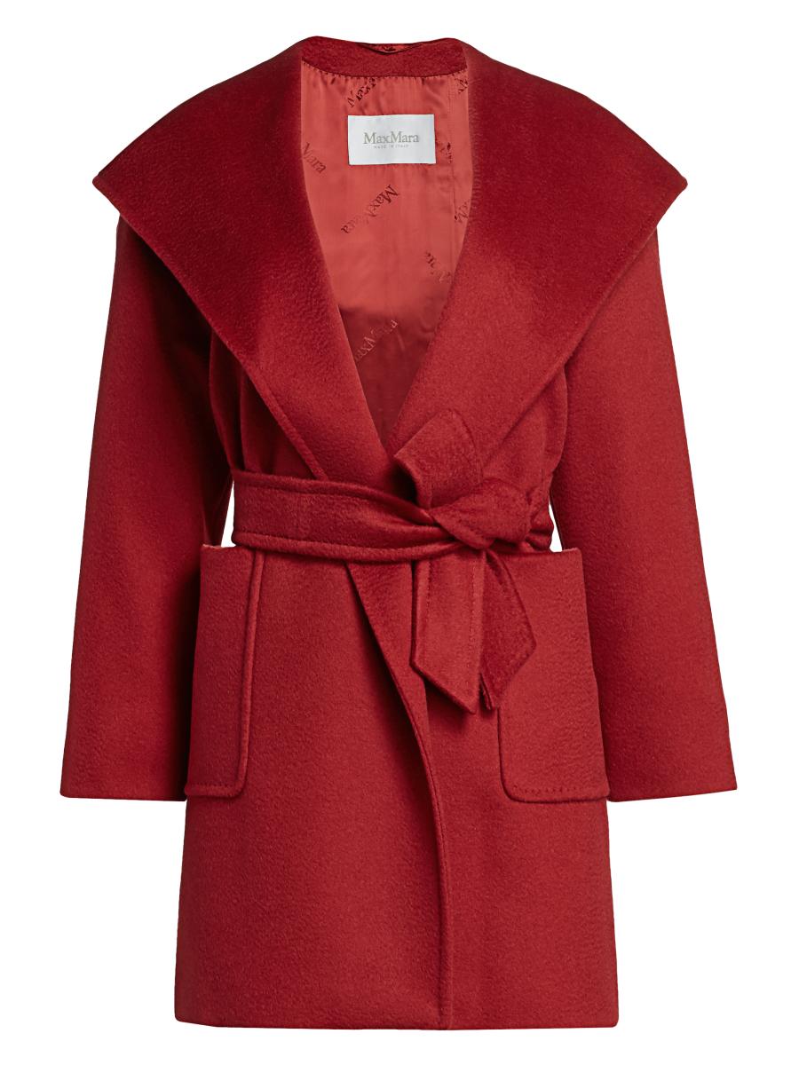 【関税＆送料込み】Max Mara Rialto Camel Wool Robe Coat Rialto camel | Max Mara