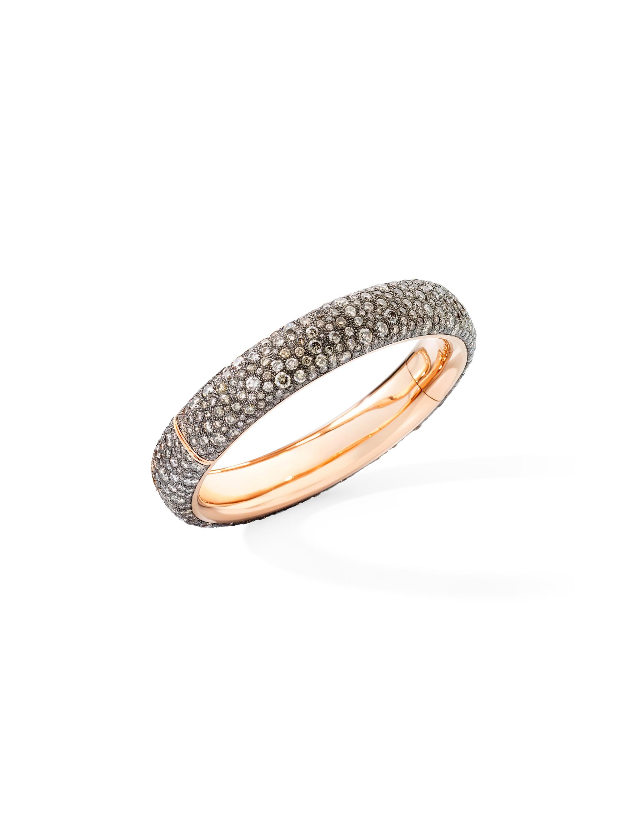 Pomellato Women's Iconica 18K Rose Gold & Diamond Bangle - Rose Gold