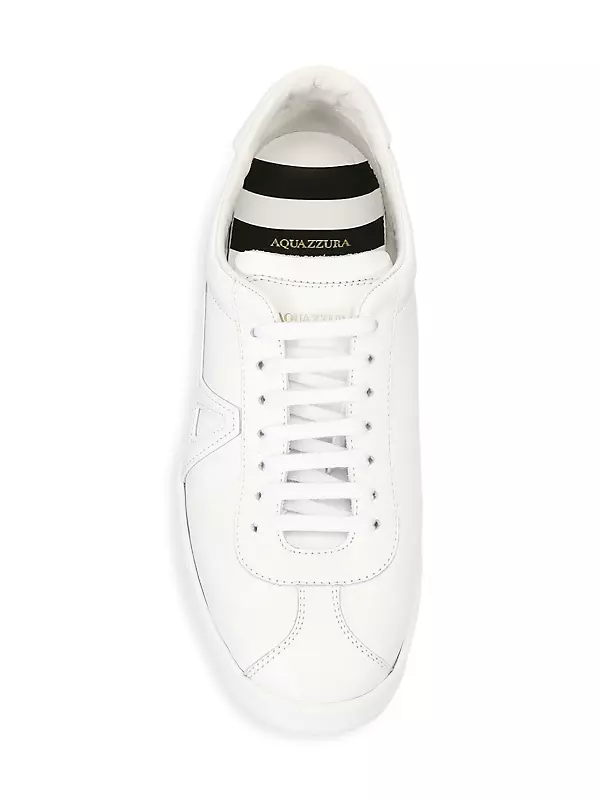 The A Leather Sneakers