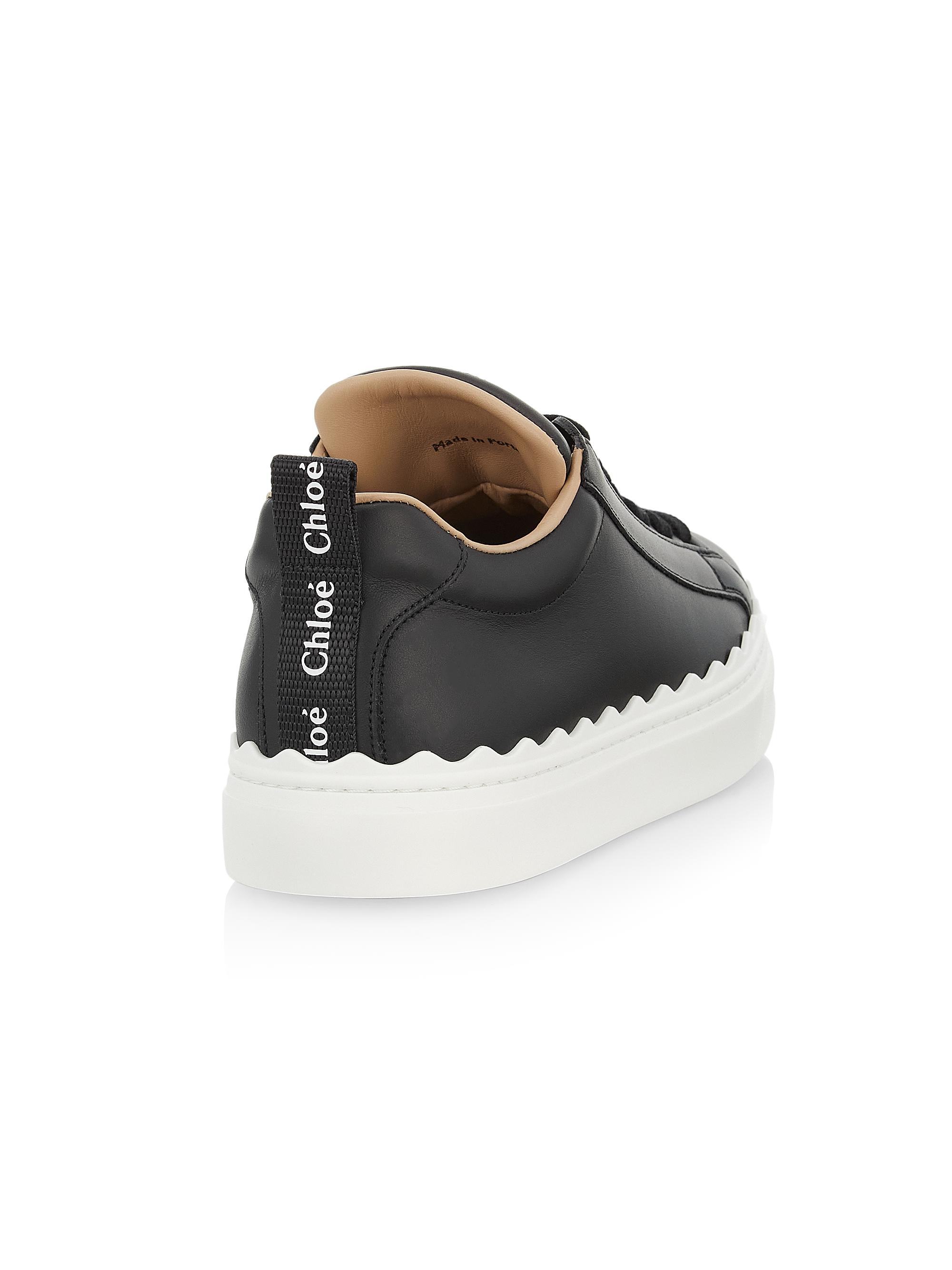 Chloé Lauren Low-Top Leather Sneakers | Saks Fifth Avenue