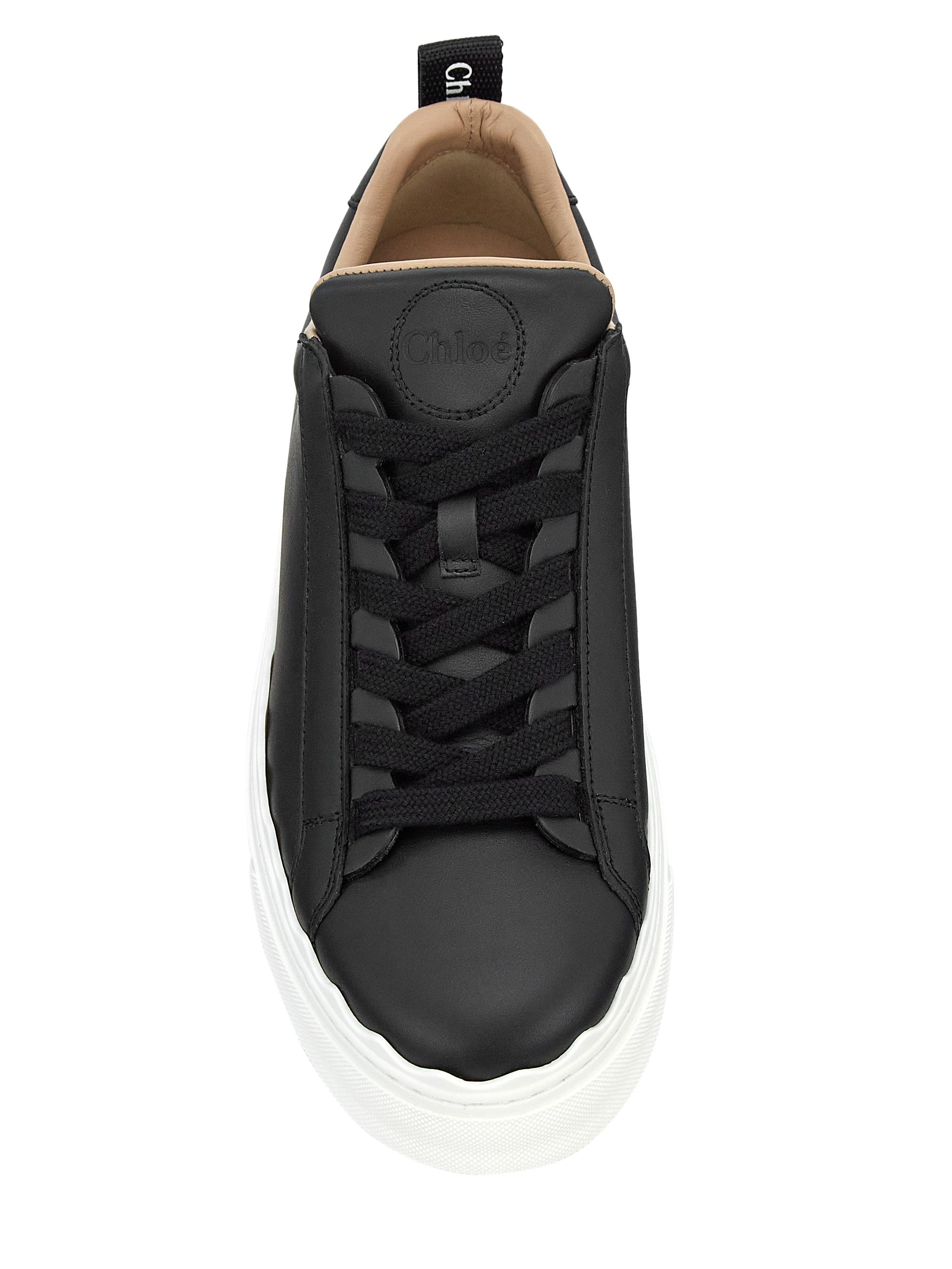 Chloé Lauren Low-Top Leather Sneakers | Saks Fifth Avenue