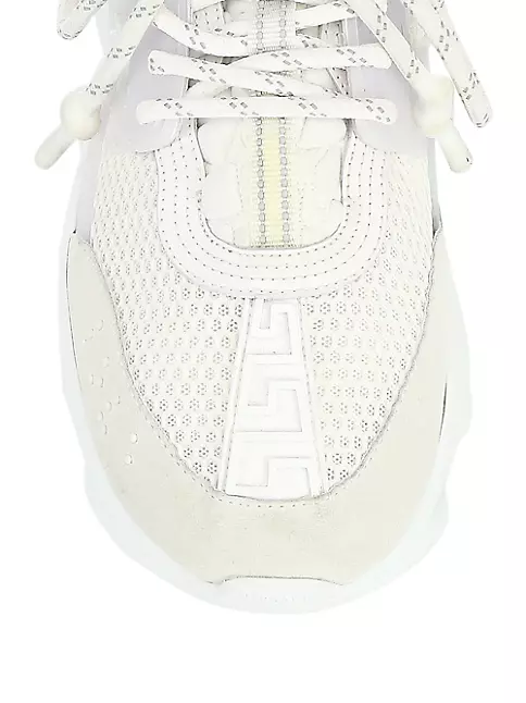 Shop Versace Chain Reaction Chunky Sneakers