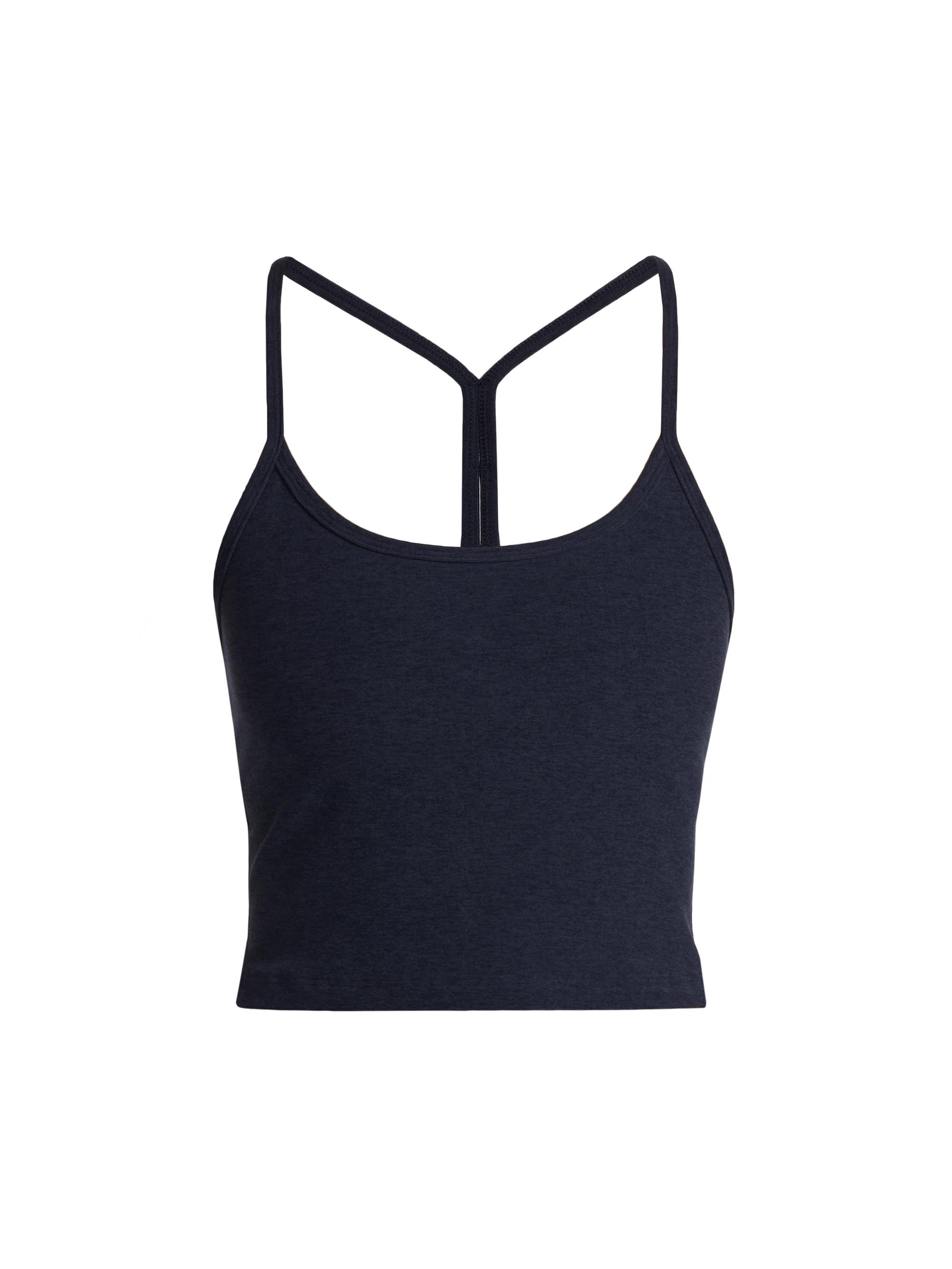 Beyond Yoga Women's Spacedye Racerback Crop Tank - Nocturnal Navy