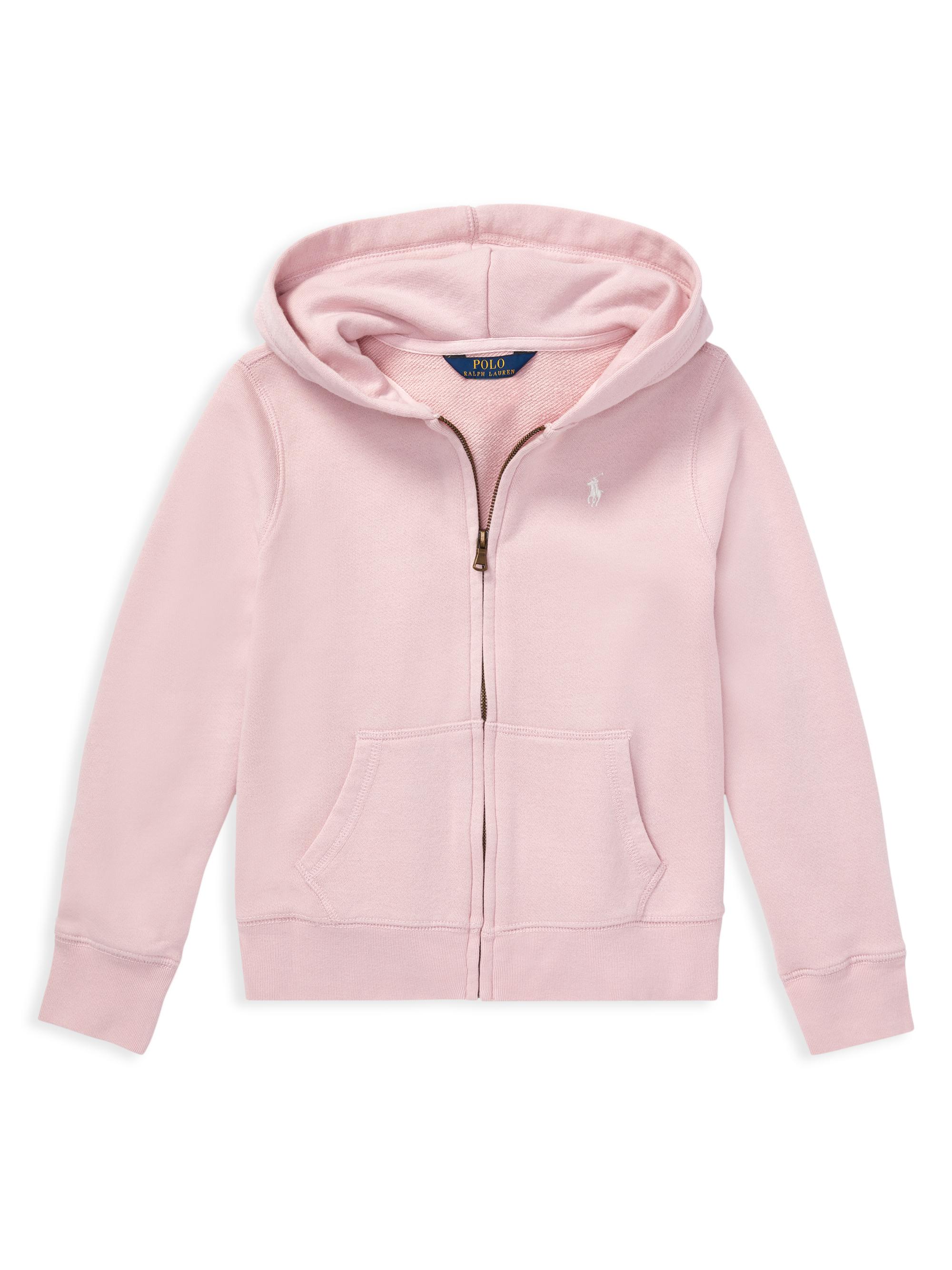 Polo Ralph Lauren Little Girl's French Terry Hoodie - Pink