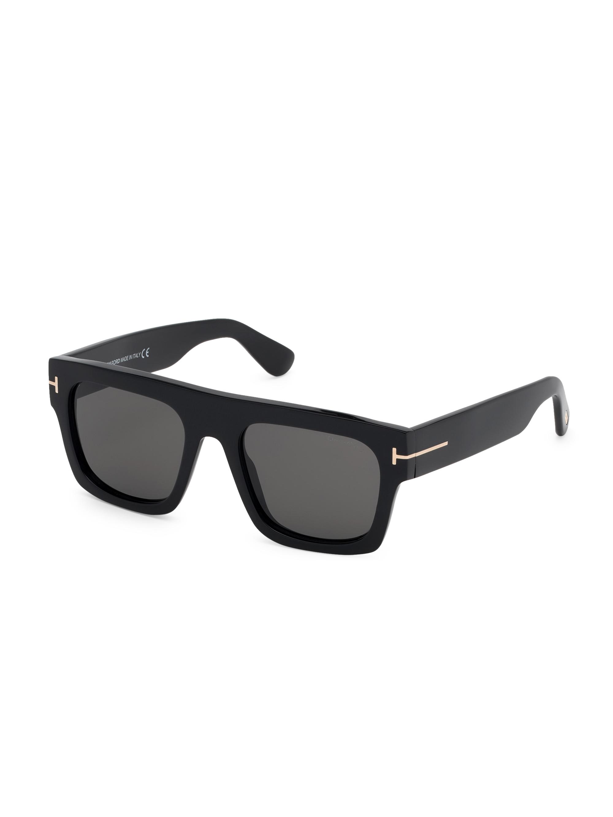 TOM FORD Fausto 53MM Rectangular Sunglasses | Saks Fifth Avenue