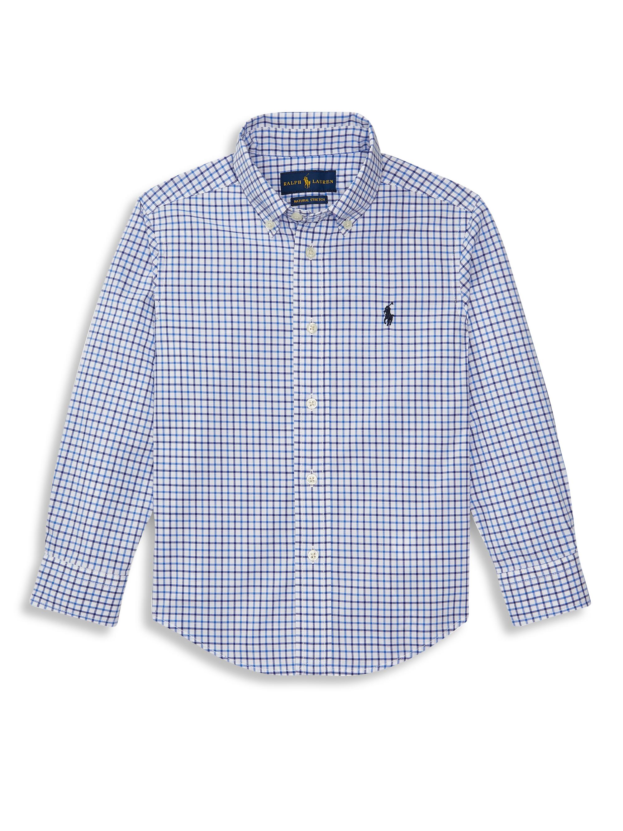 Polo Ralph Lauren Little Boy's Plaid Button-Down Shirt | Saks