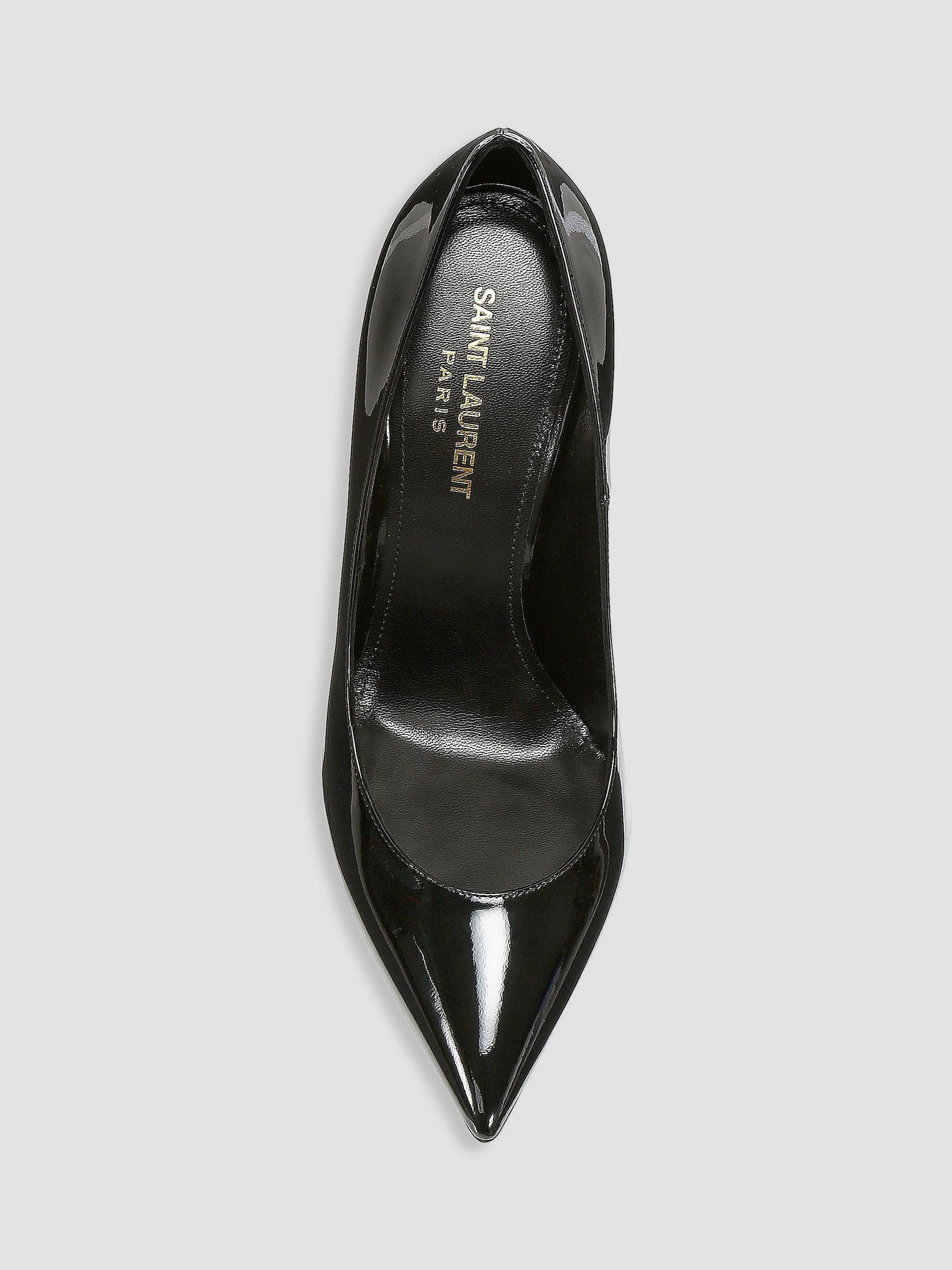Saint Laurent Opyum Point-Toe Patent Leather Pumps | Saks Fifth Avenue
