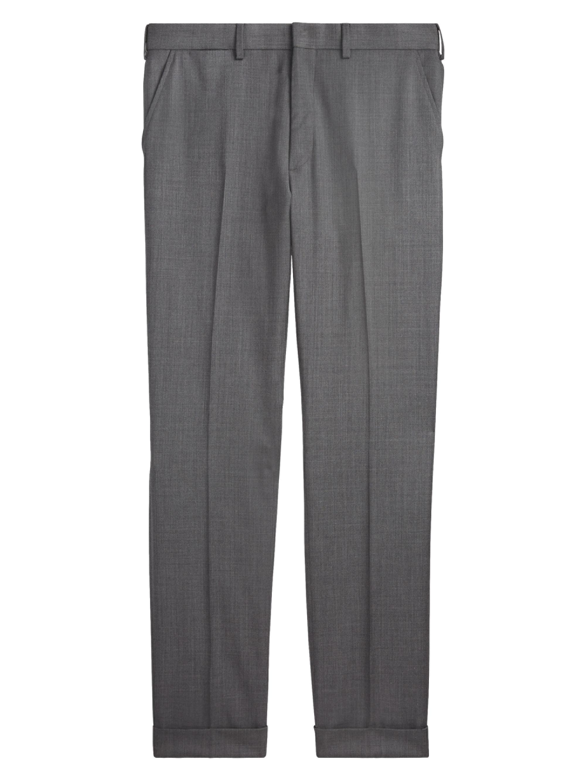 Ralph Lauren Purple Label Black Pleated Trousers