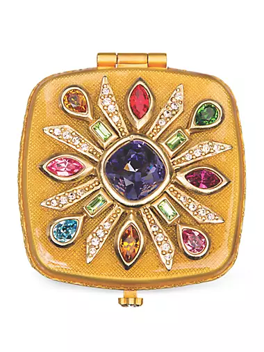 Schuyler Maltese Bejeweled Compact