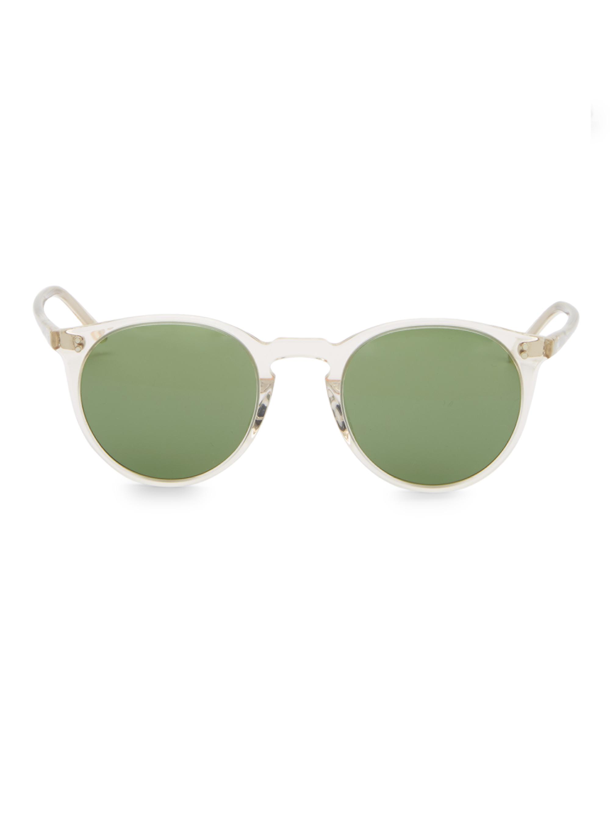 Oliver Peoples Men's O'Malley 48MM Pantos Sunglasses - Buff