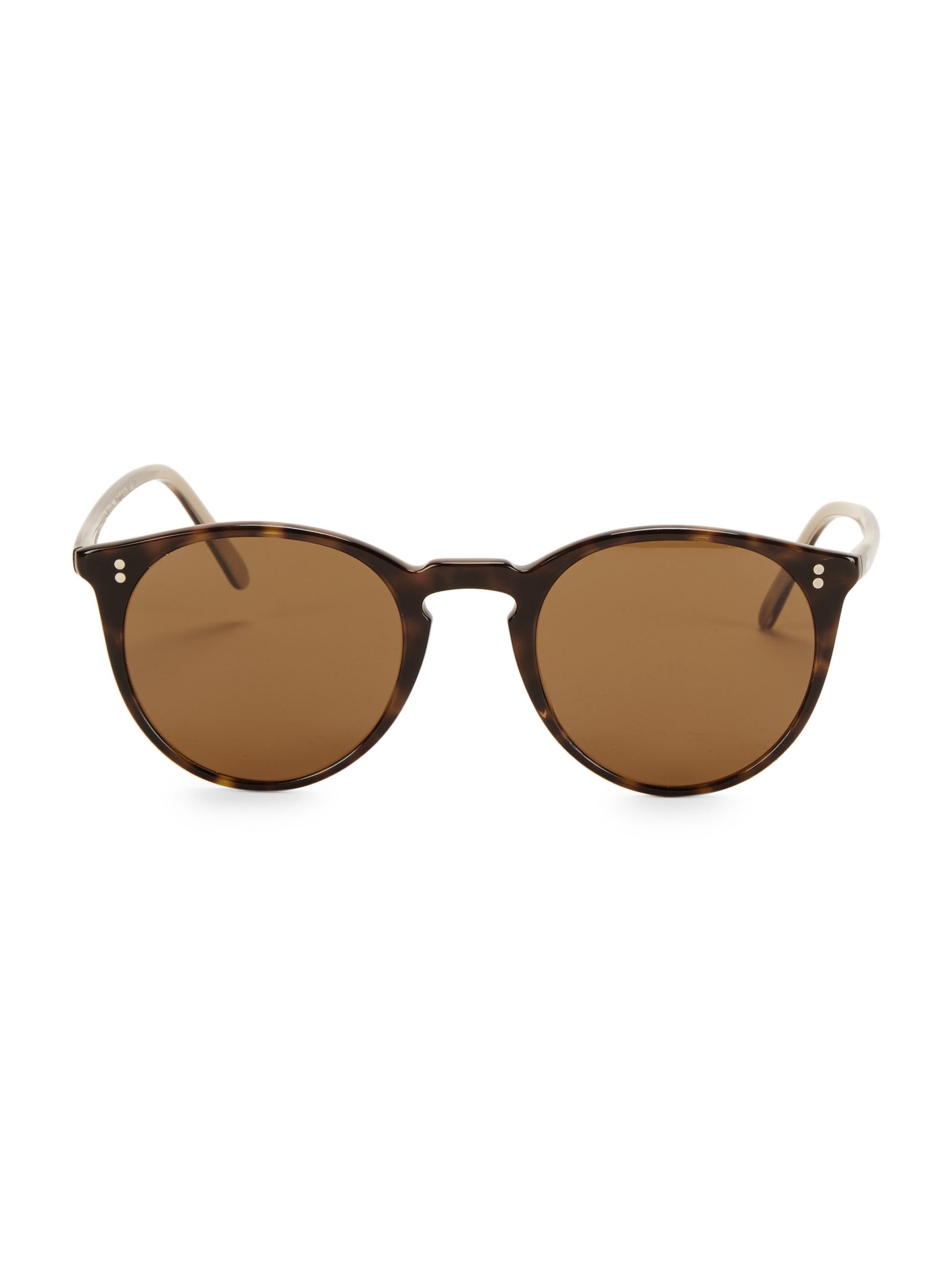 Oliver Peoples Women's O'Malley 48MM Phantos Sunglasses - Brown