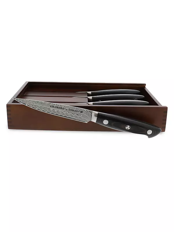 Zwilling J.A. Henckels Stainless Steel 4-Piece Steak Knife Set