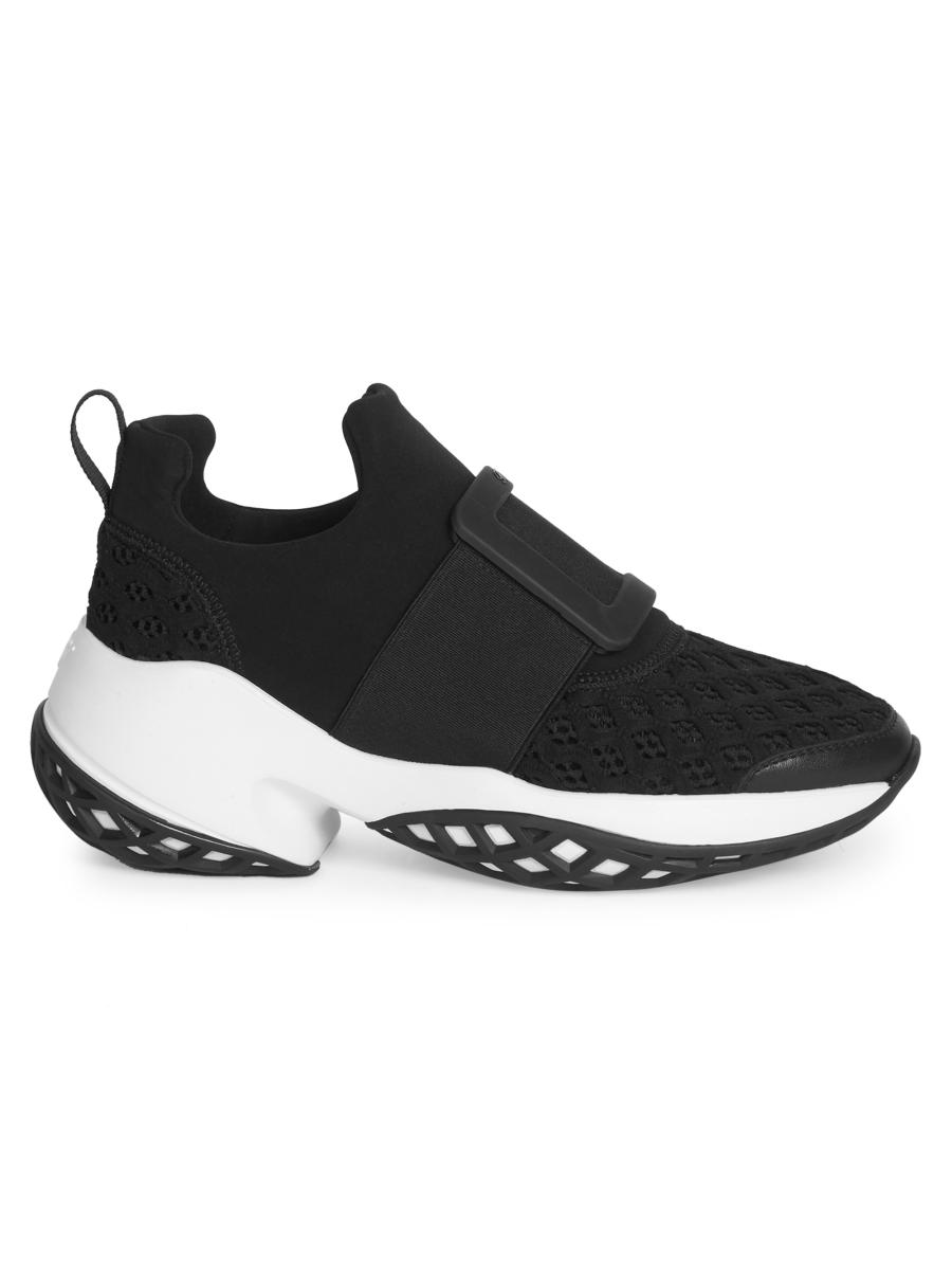 Roger Vivier Viv Run Neoprene Sneakers | Saks Fifth Avenue