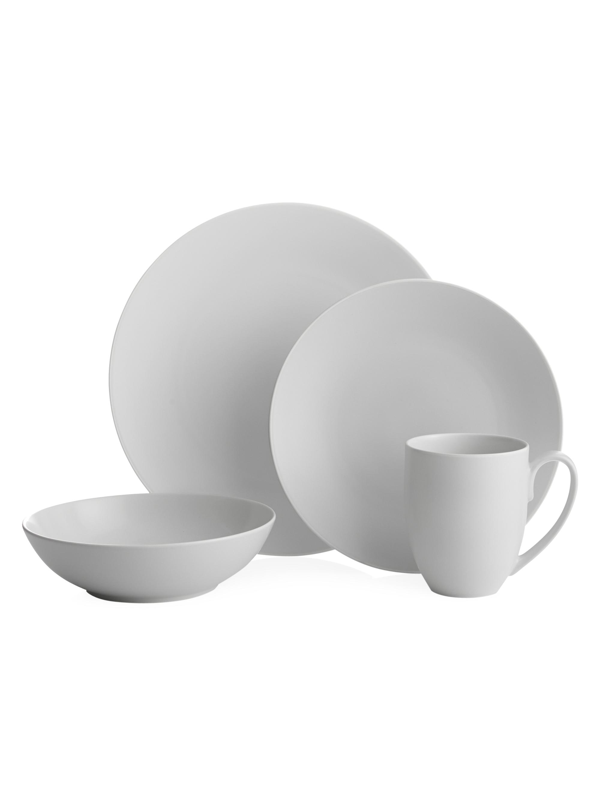 Nambé POP 4-Piece Place Setting - Chalk