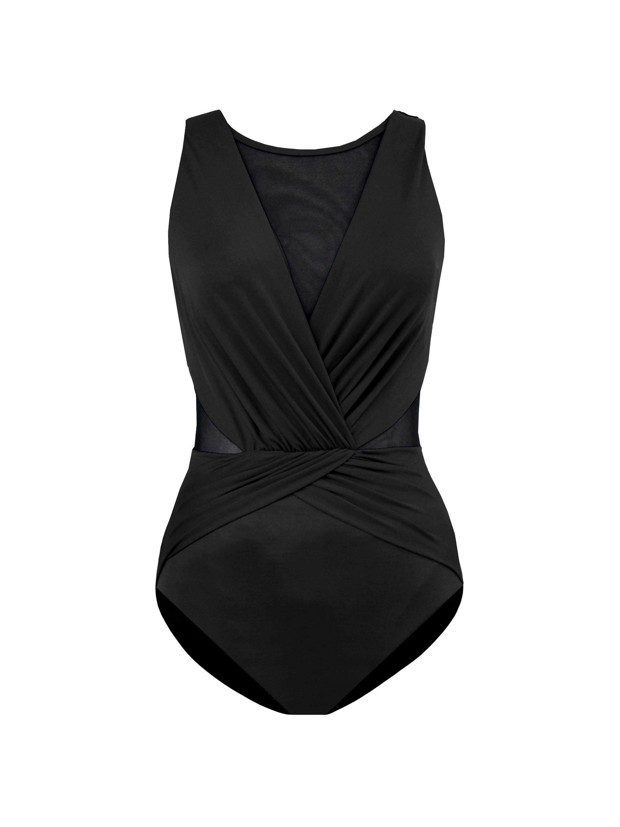 Miraclesuit Swim Women's Illusionists Palma One-Piece Swimsuit - Black