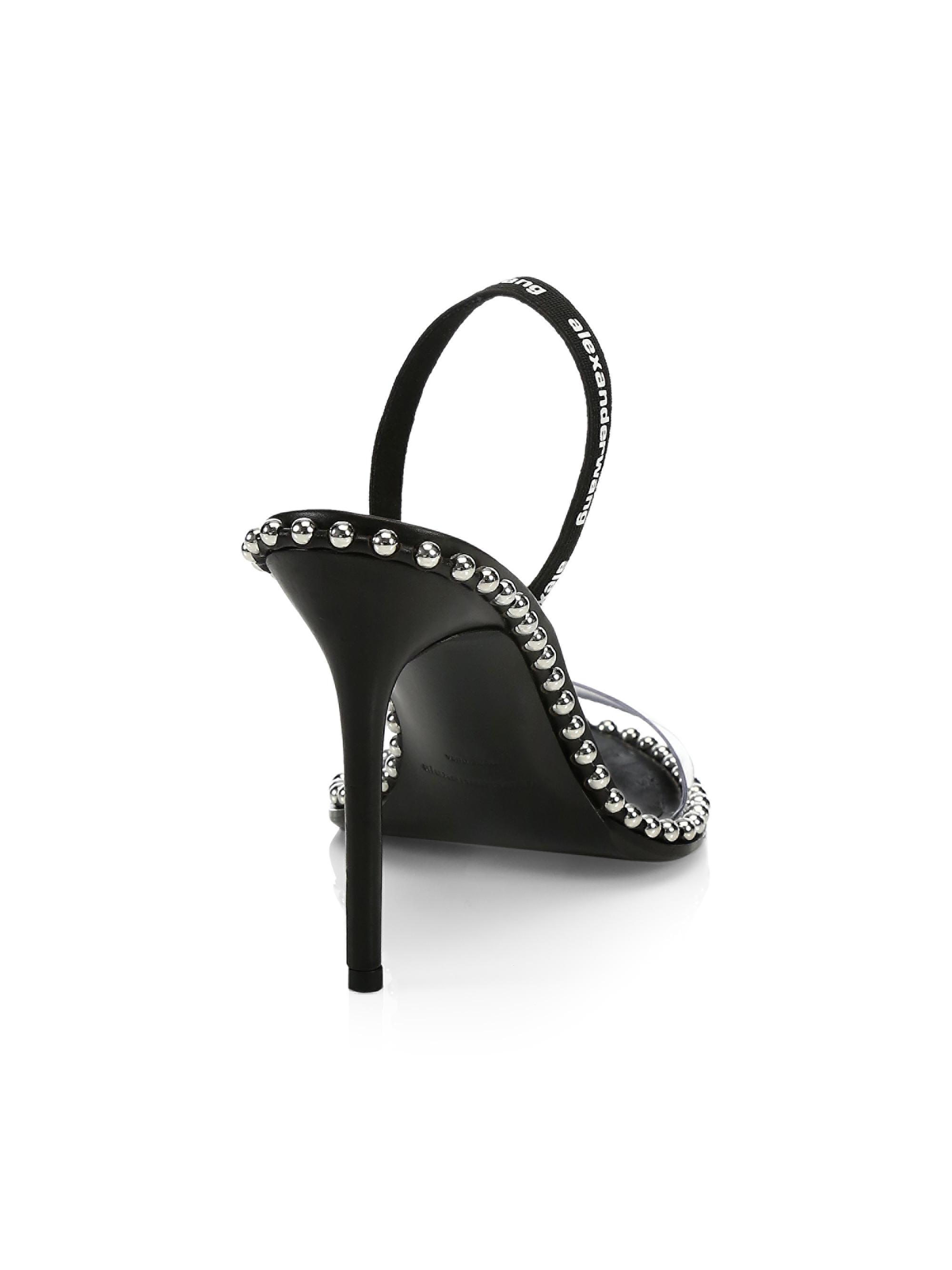 alexander wang studded heel