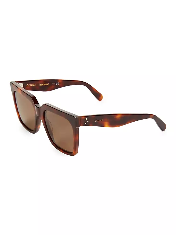 CL40055I 55MM Polarized Square Sunglasses