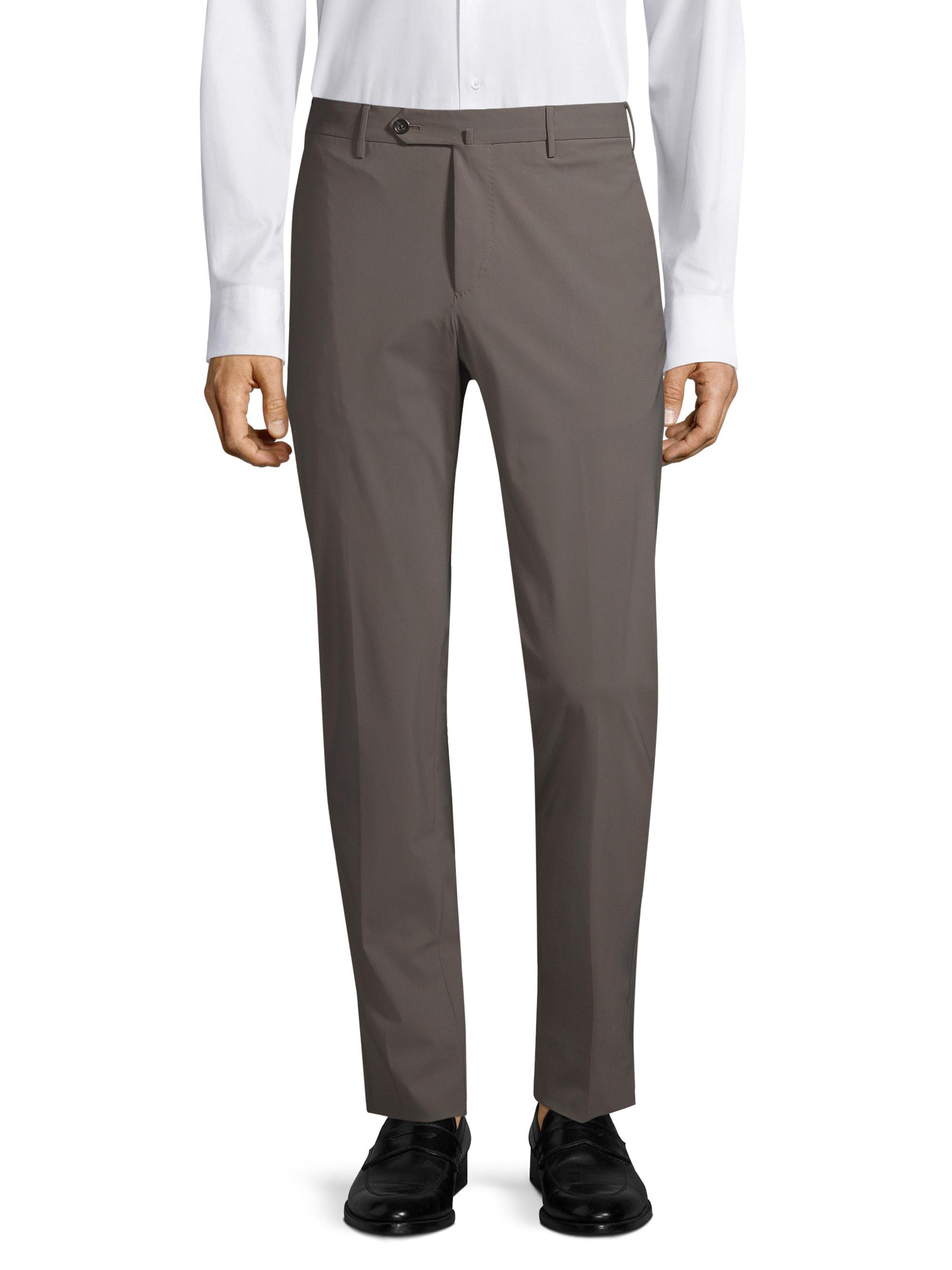 PT Torino Traveller Slim-Fit Performance Wool Trousers | Saks