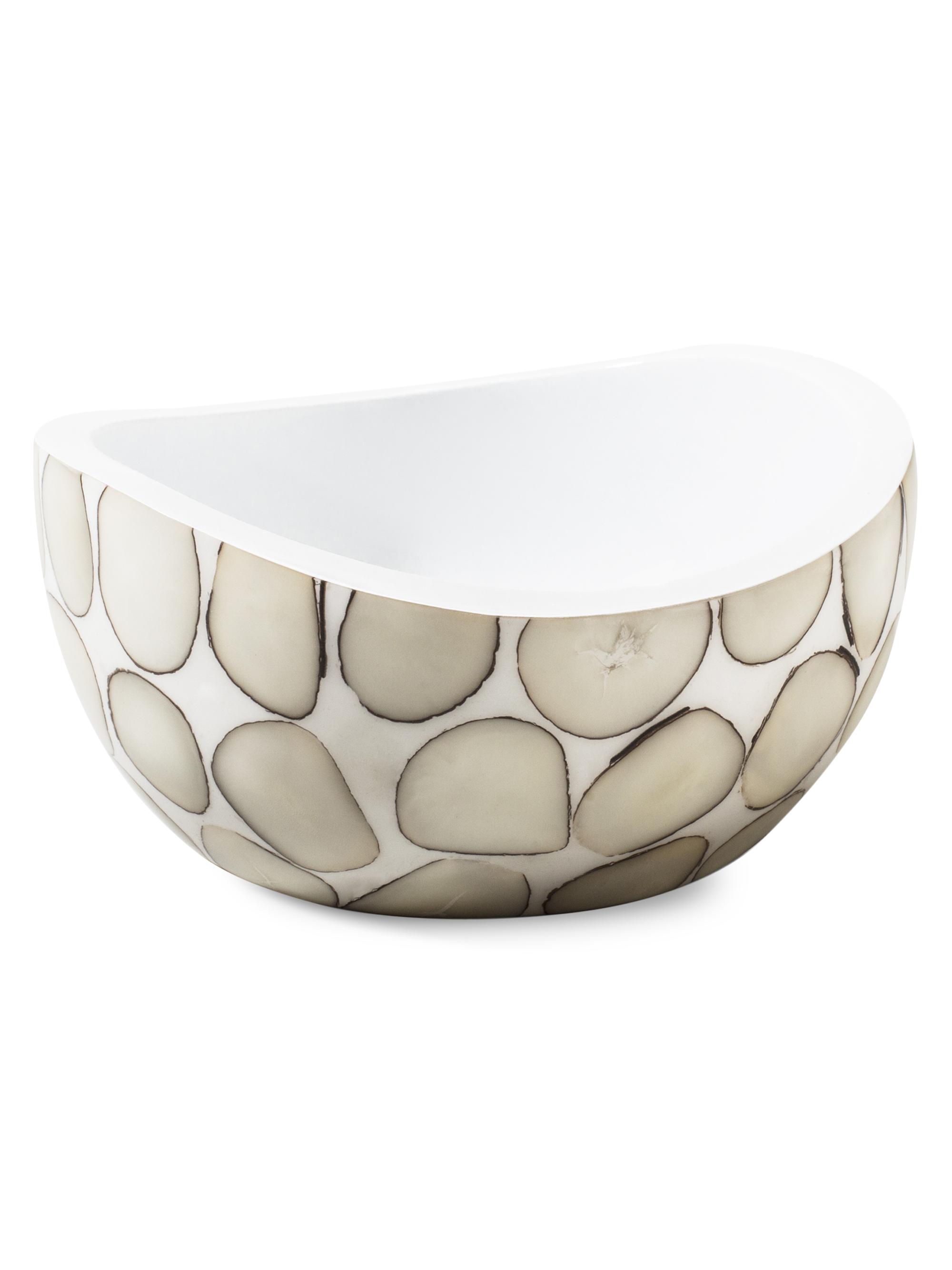 Ladorada Wood & Tagua Accent Bowl