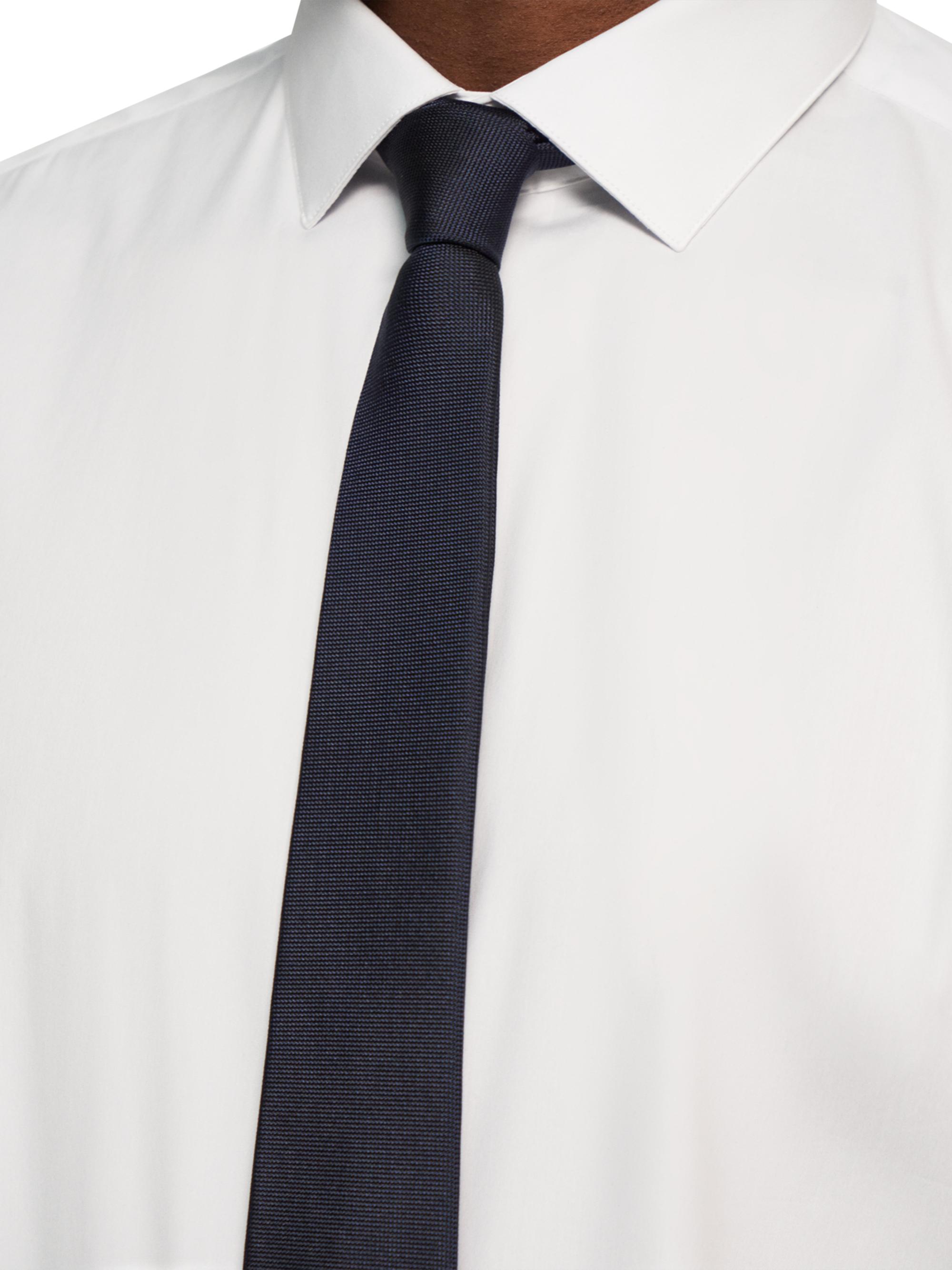 Theory Roadster Bradford Silk Tie - Navy