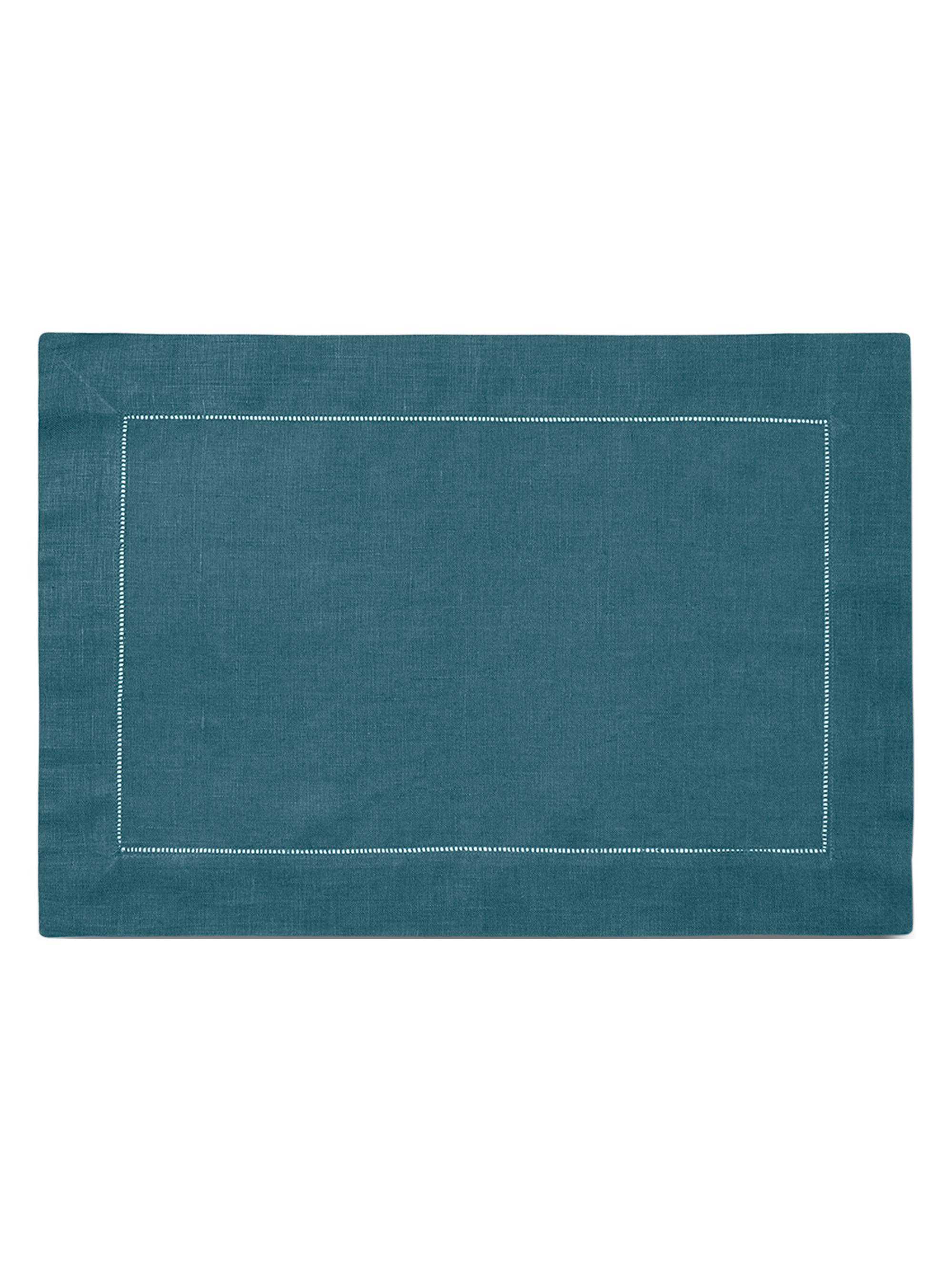 Sferra Festival Placemats 4-Piece Set - Teal