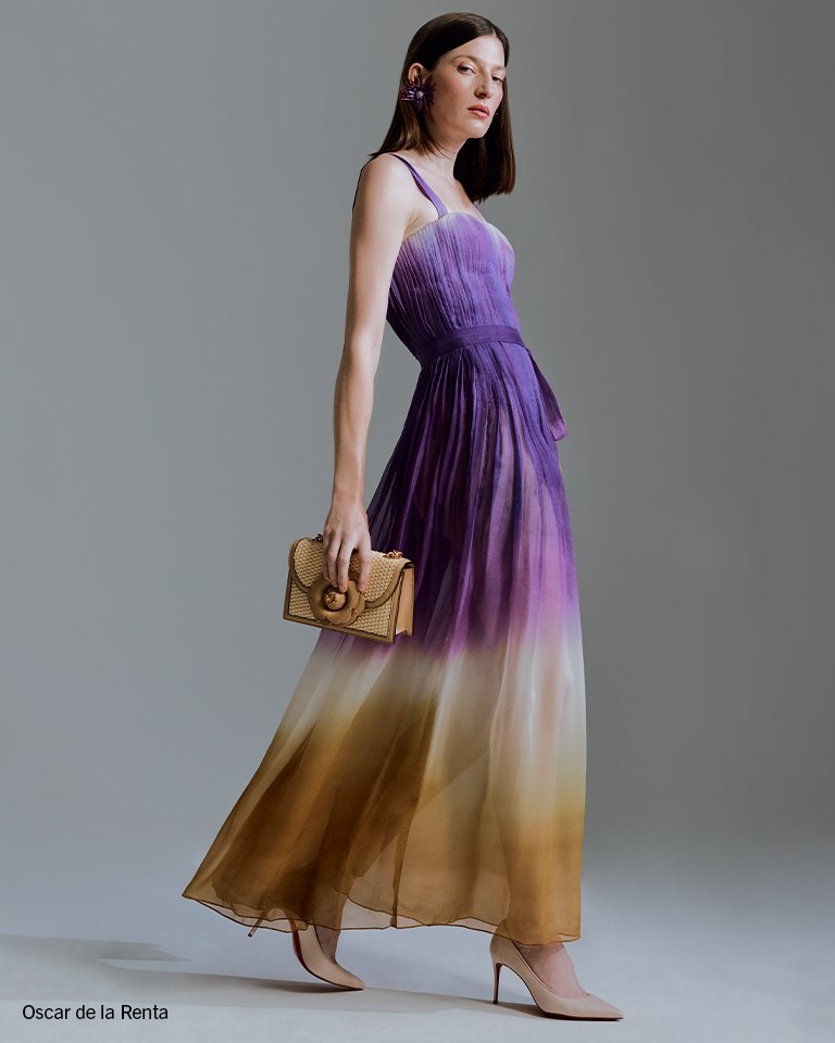 sachin and babi light blue dress How To Choose The Perfect Evening Wedding Outfit main image 1