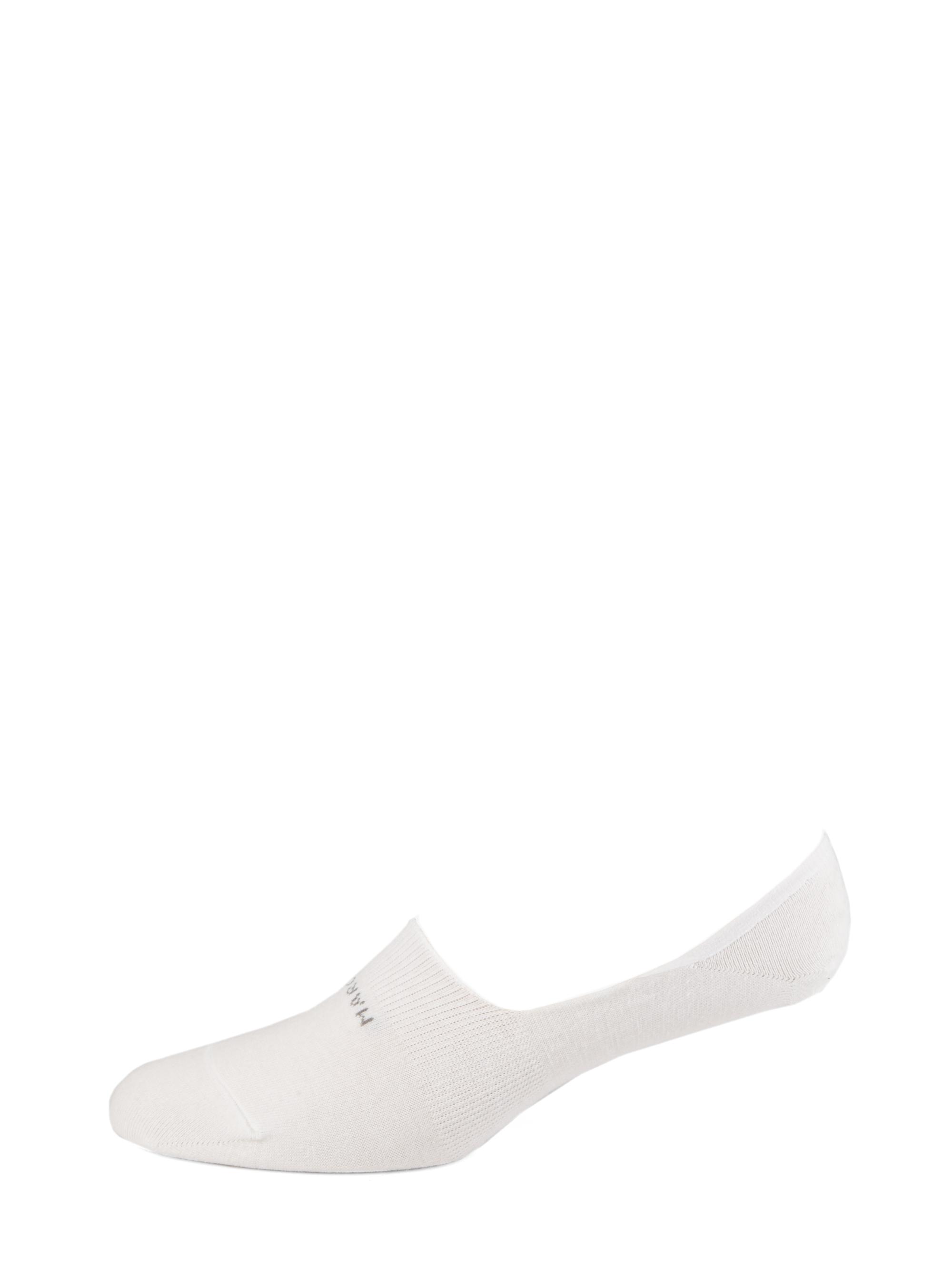 Marcoliani Invisible Socks - White