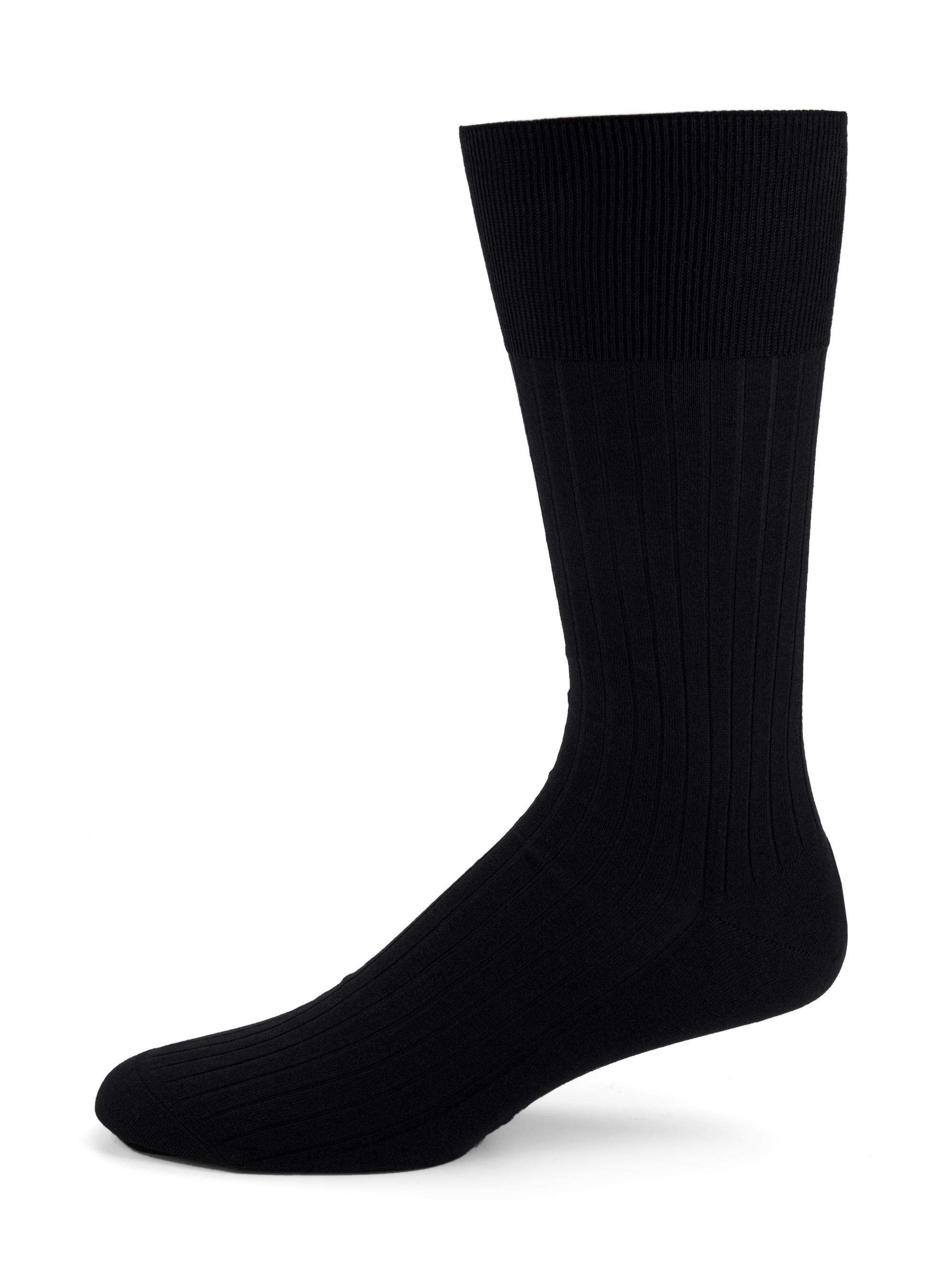 Falke Men's Luxury No. 13 Sea Island Cotton Socks - Indigo