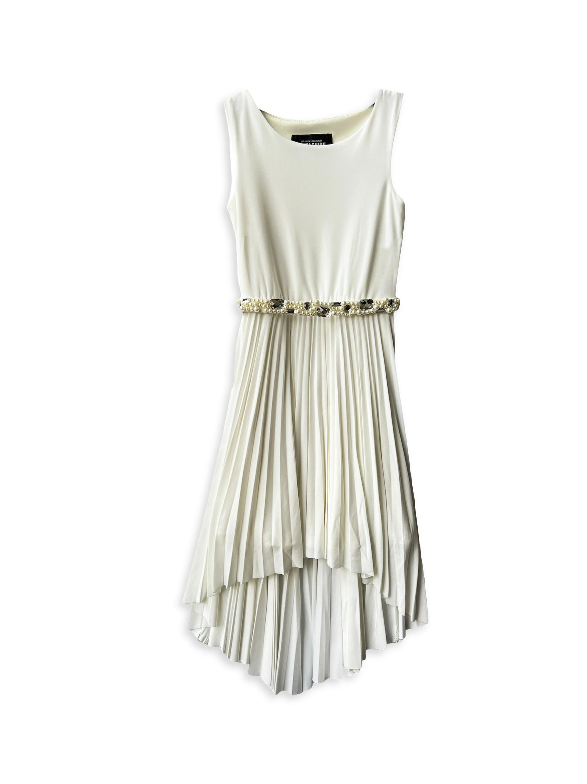 Un Deux Trois Girl's Hi-Lo Dress -