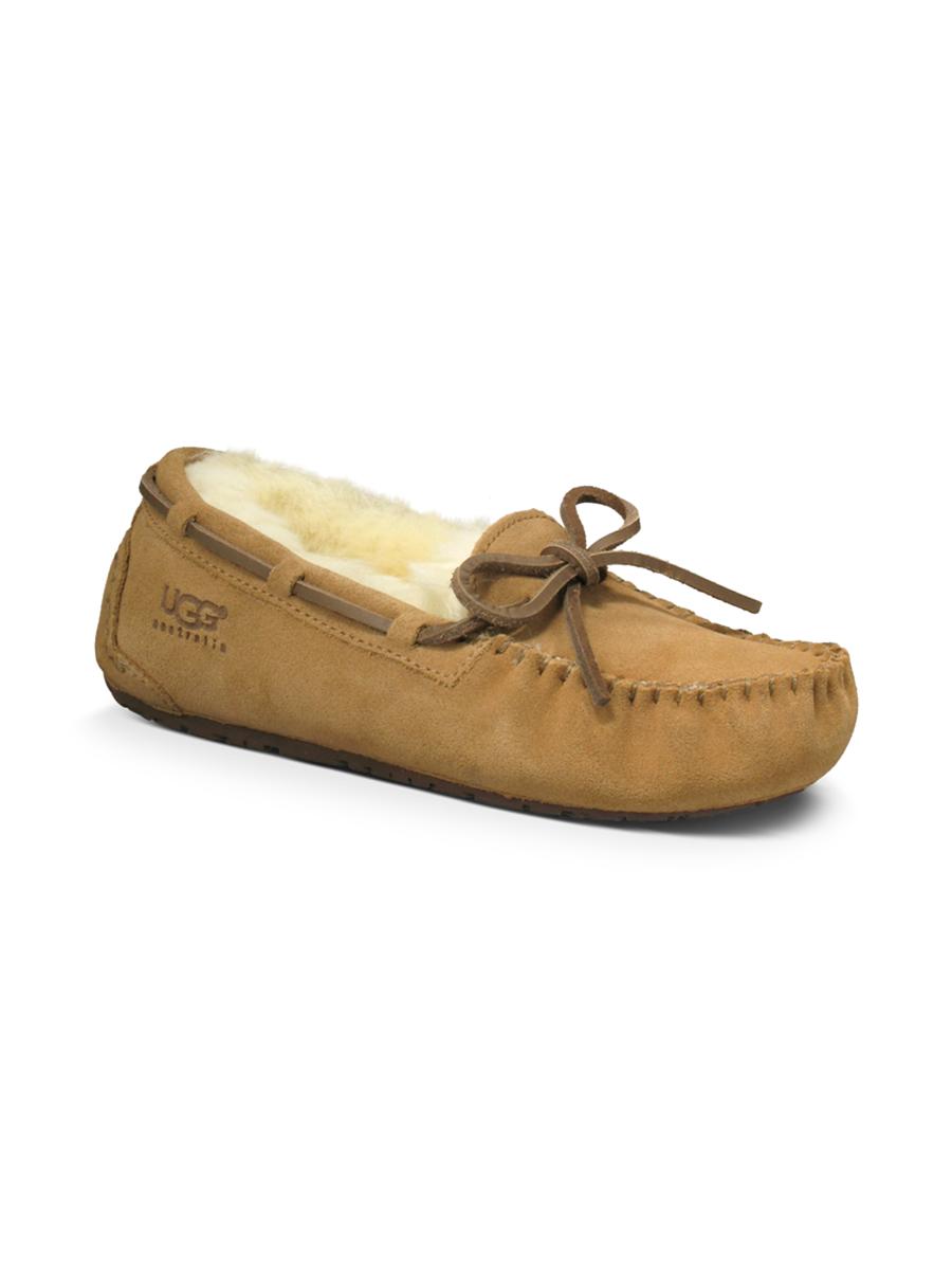 UGG Kid's Dakota Sheepskin Slippers | Saks Fifth Avenue