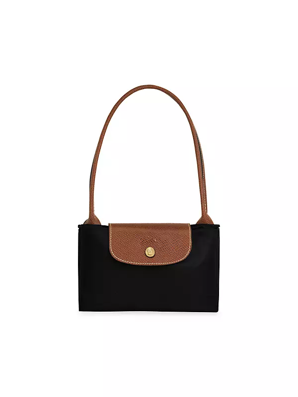 Longchamp Women's Le Pliage Sac Shopping Small Shoulder Bag, Black