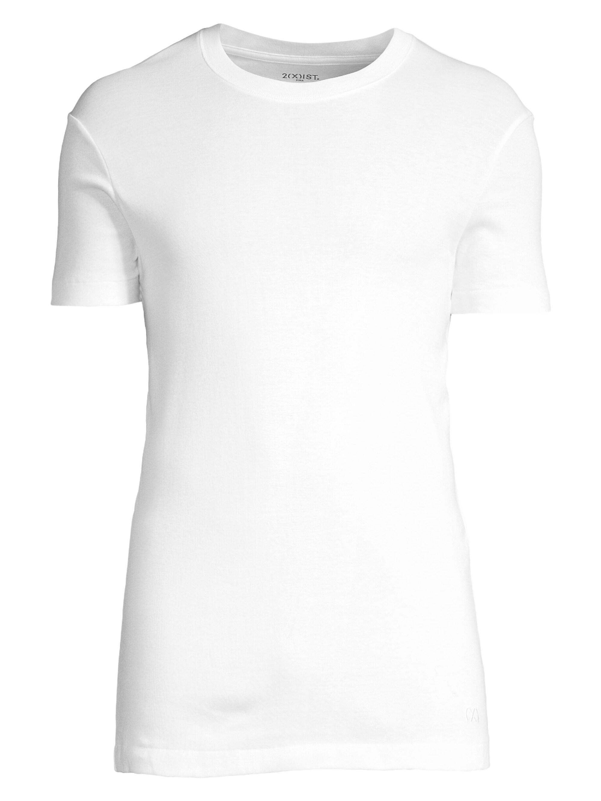 2XIST Men's Pima Cotton Crewneck Tee - White