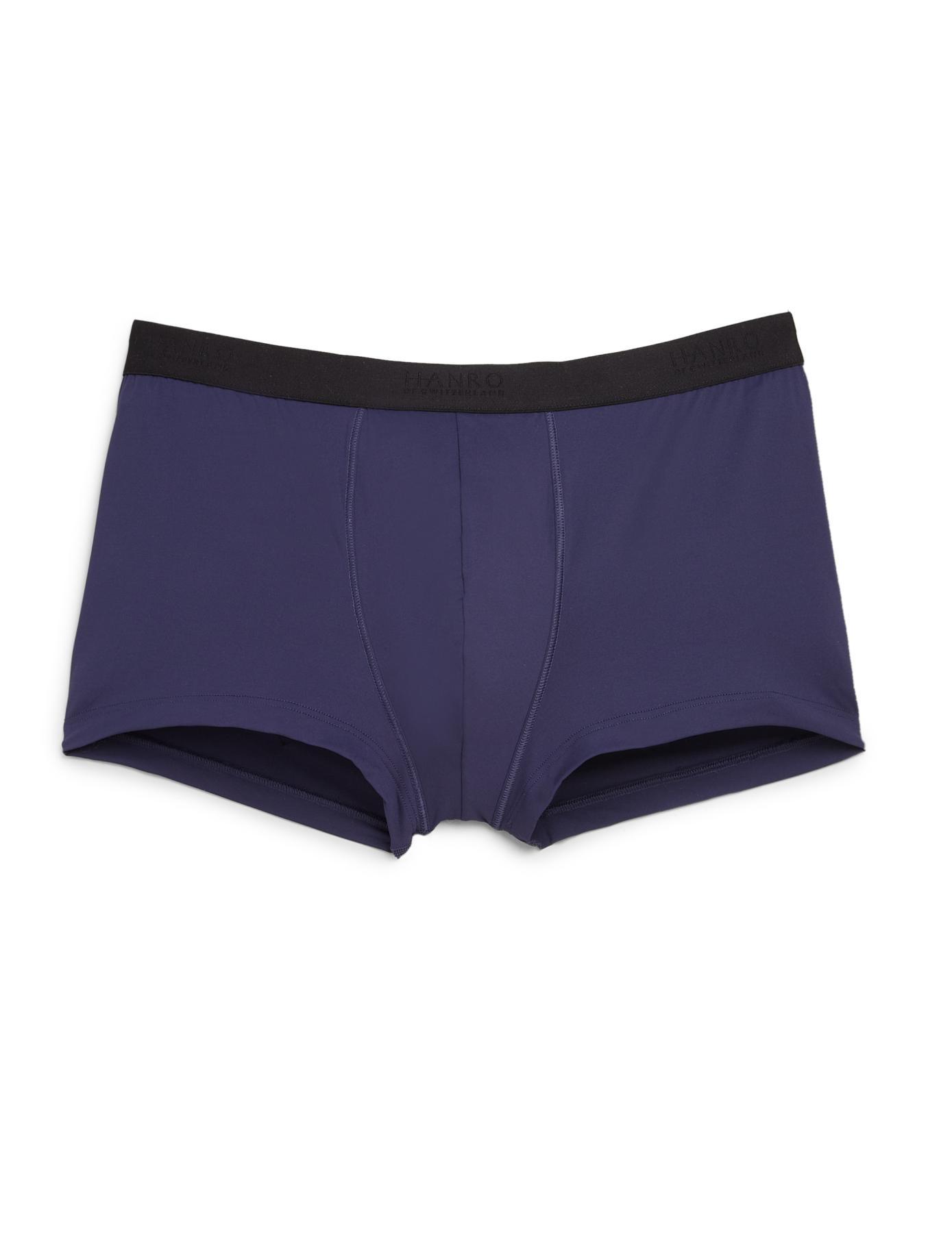 Hanro Micro Touch Boxer Briefs - Midnight