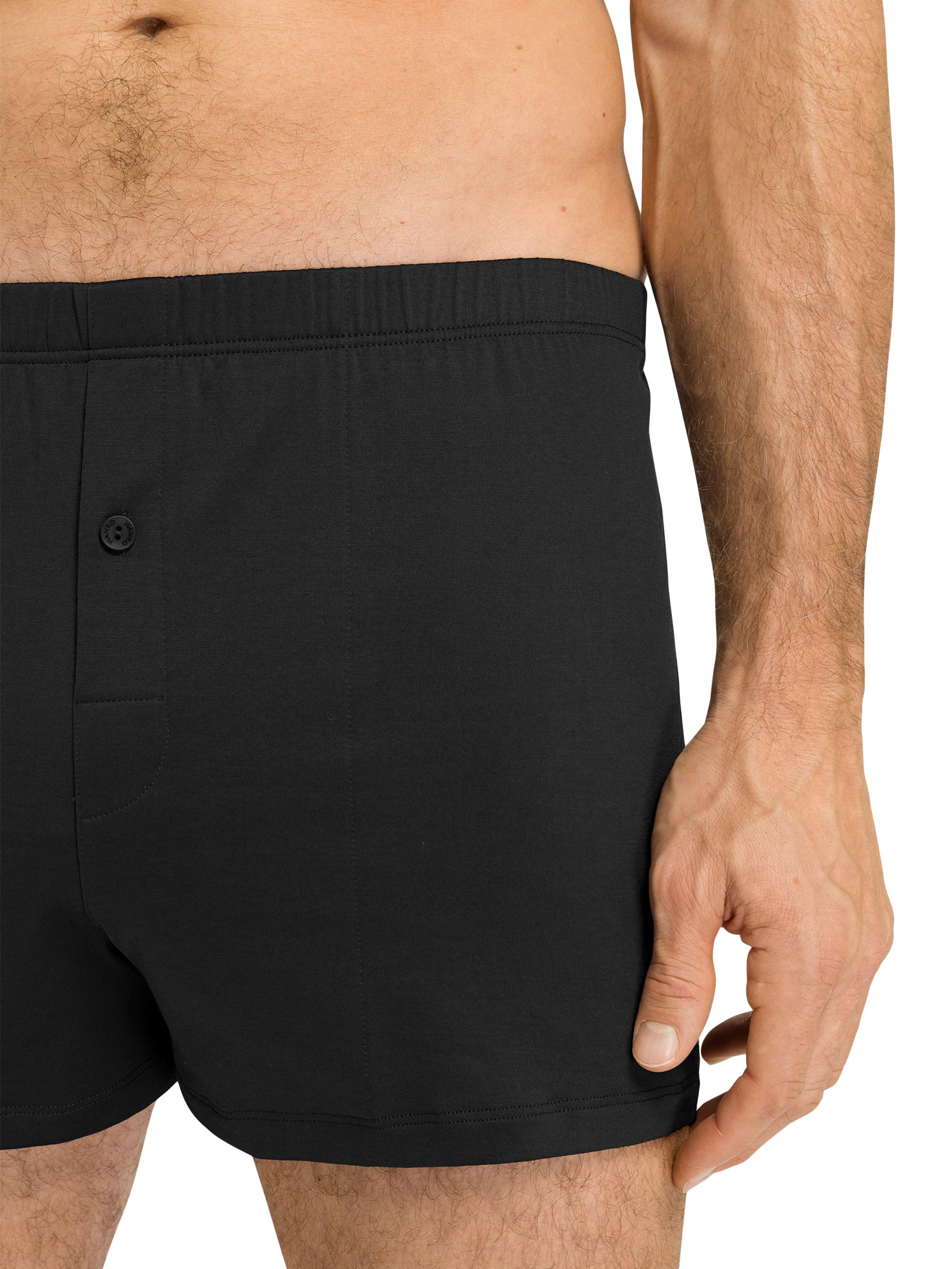 (取寄) ハンロ メンズ コットン スポーティ ニット ボクサー Hanro men Cotton Sporty Knit Boxer Dusky Aqua Hanro Cotton Sporty Knit Boxers | Saks Fifth Avenue