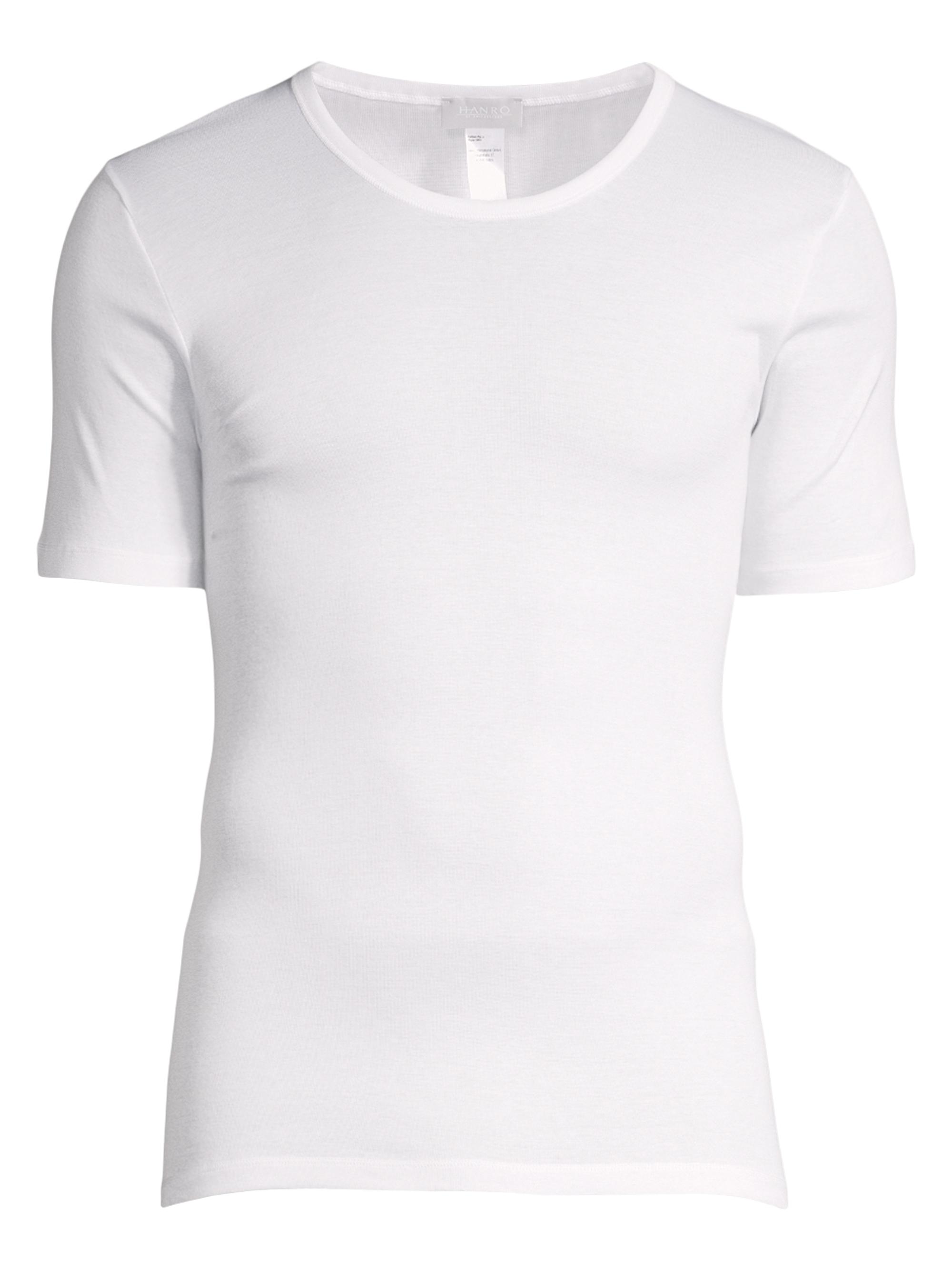 Hanro Cotton Pure Crewneck Tee - White