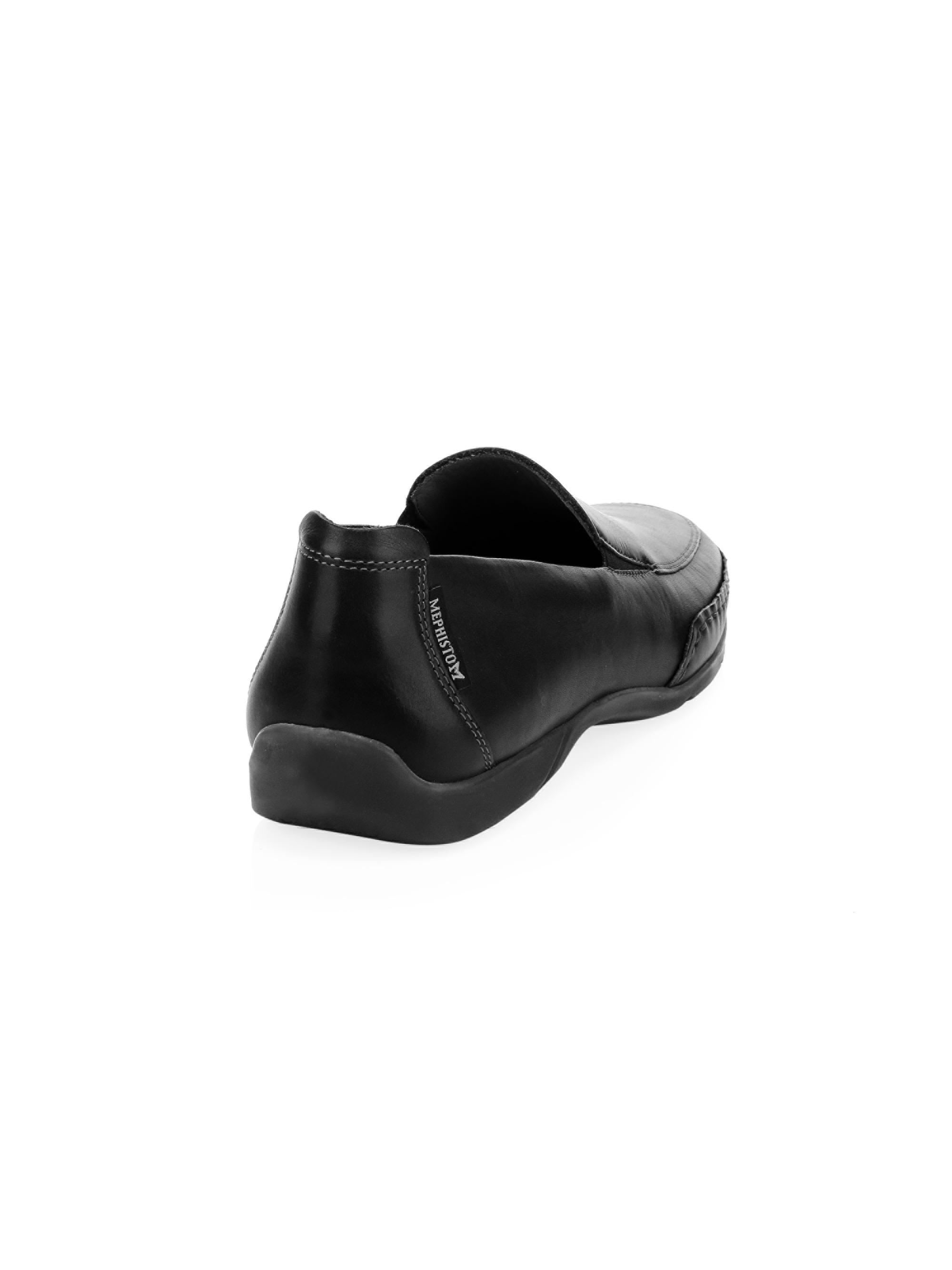 Mephisto Square Toe Leather Loafers | Saks Fifth Avenue display picture 2