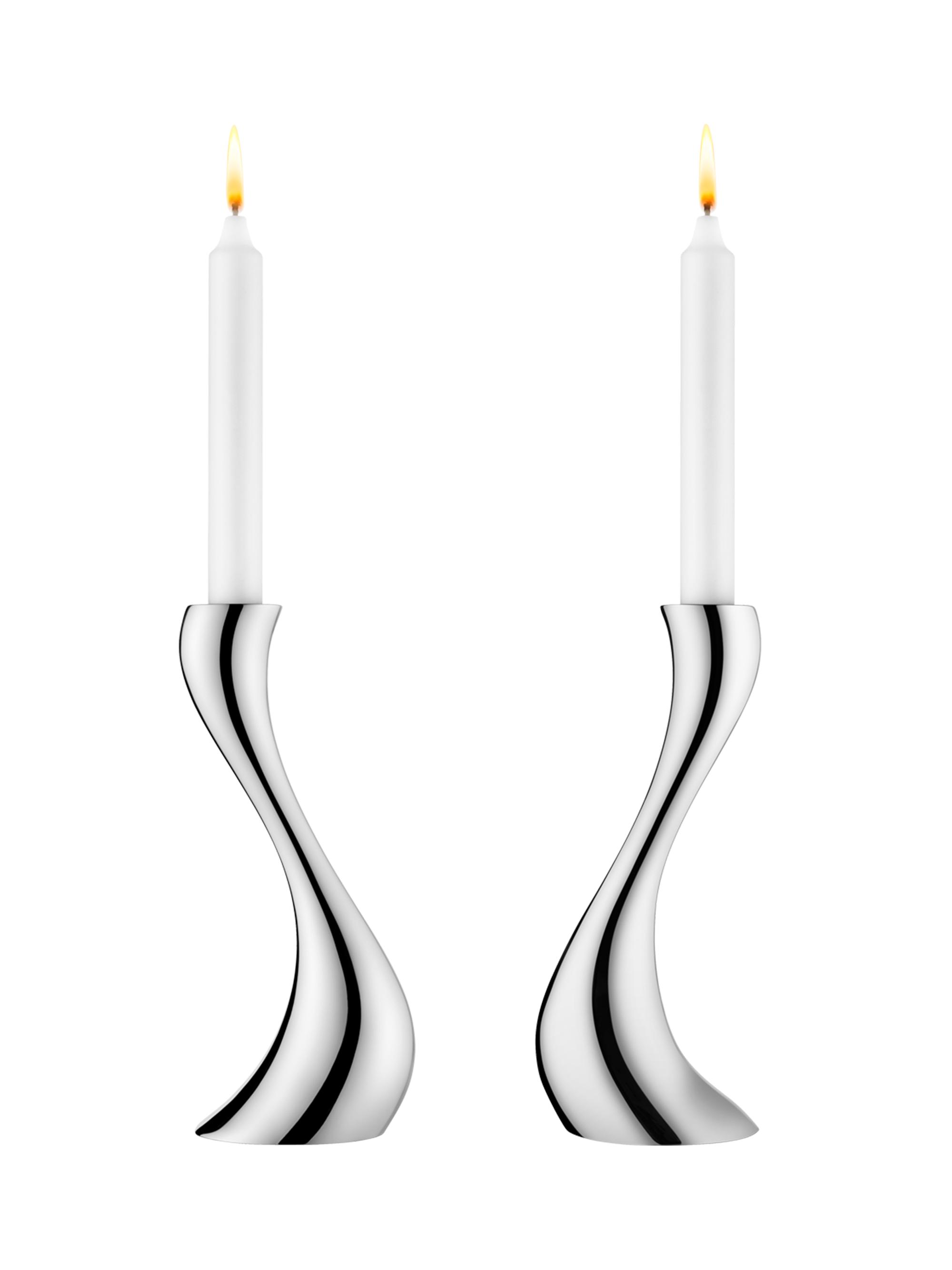 Georg Jensen Cobra Candle Holders/Set of 2