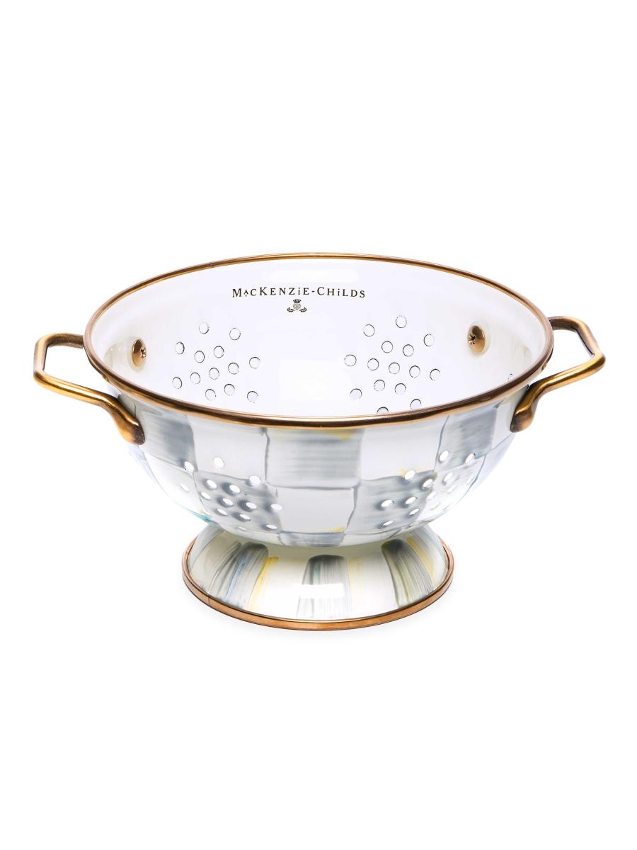 MacKenzie-Childs Checked Colander | Saks Fifth Avenue