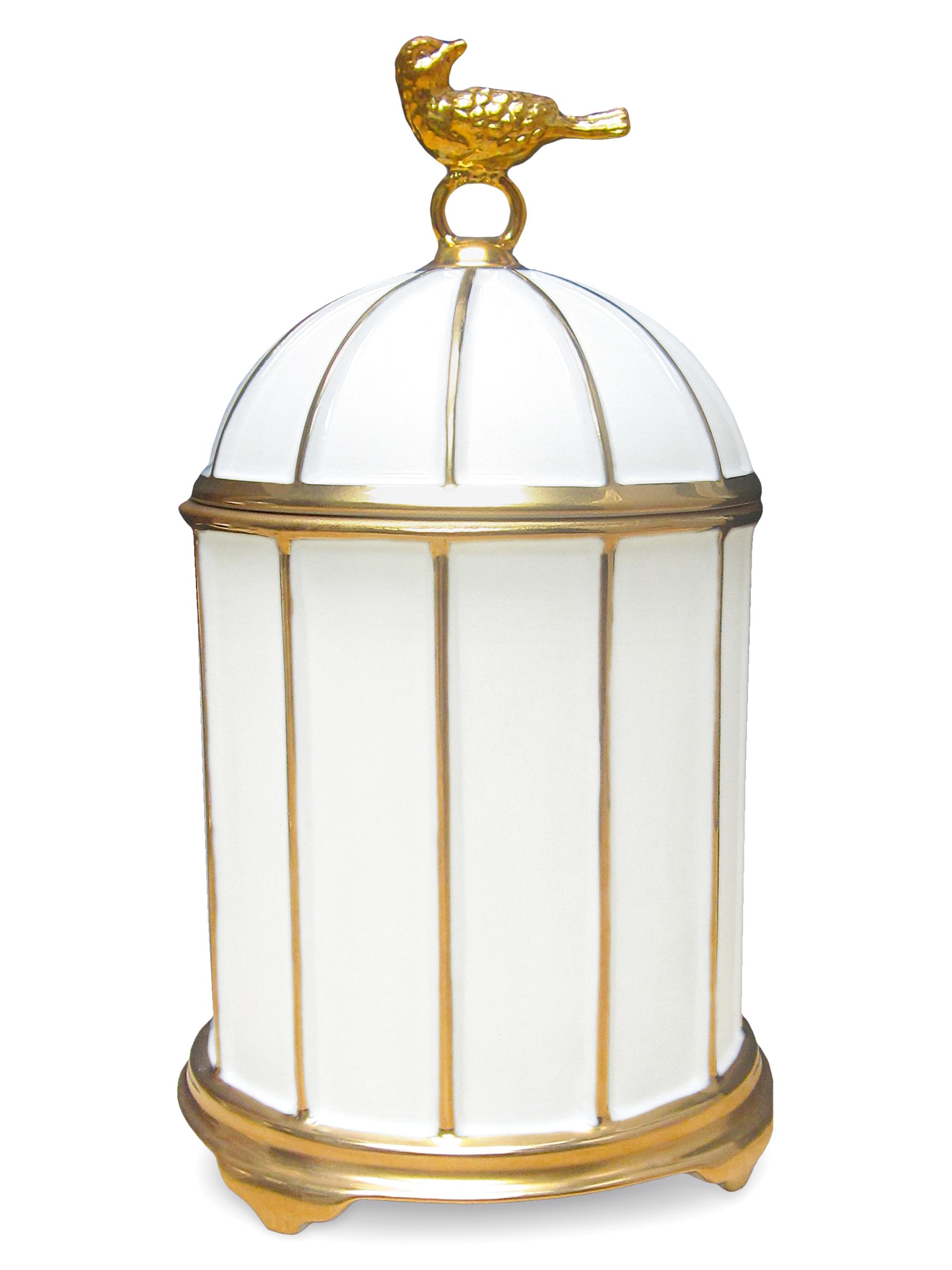 L'Objet Birdcage Pink Champagne Scented Candle