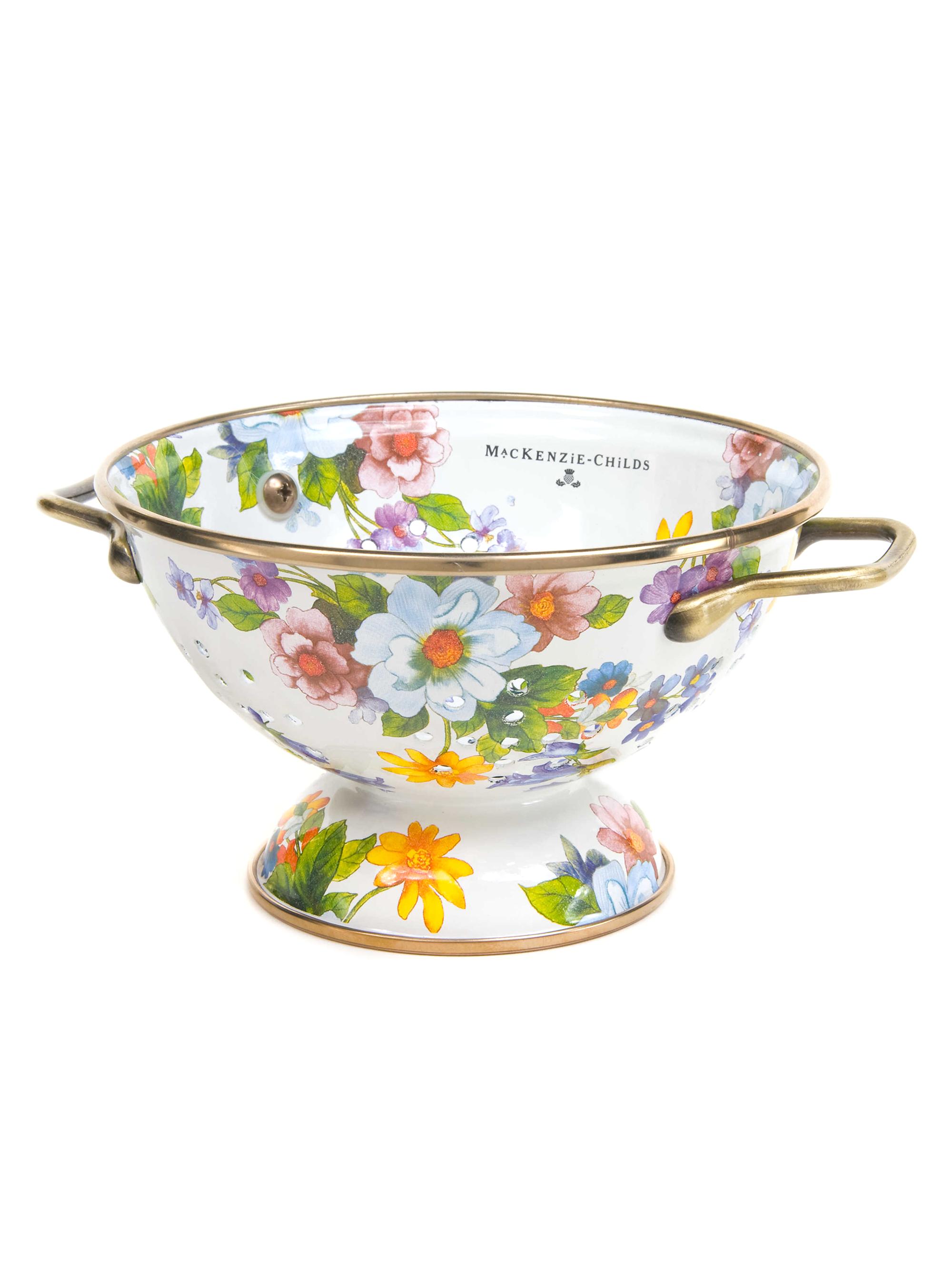 MacKenzie-Childs Flower Market Colander