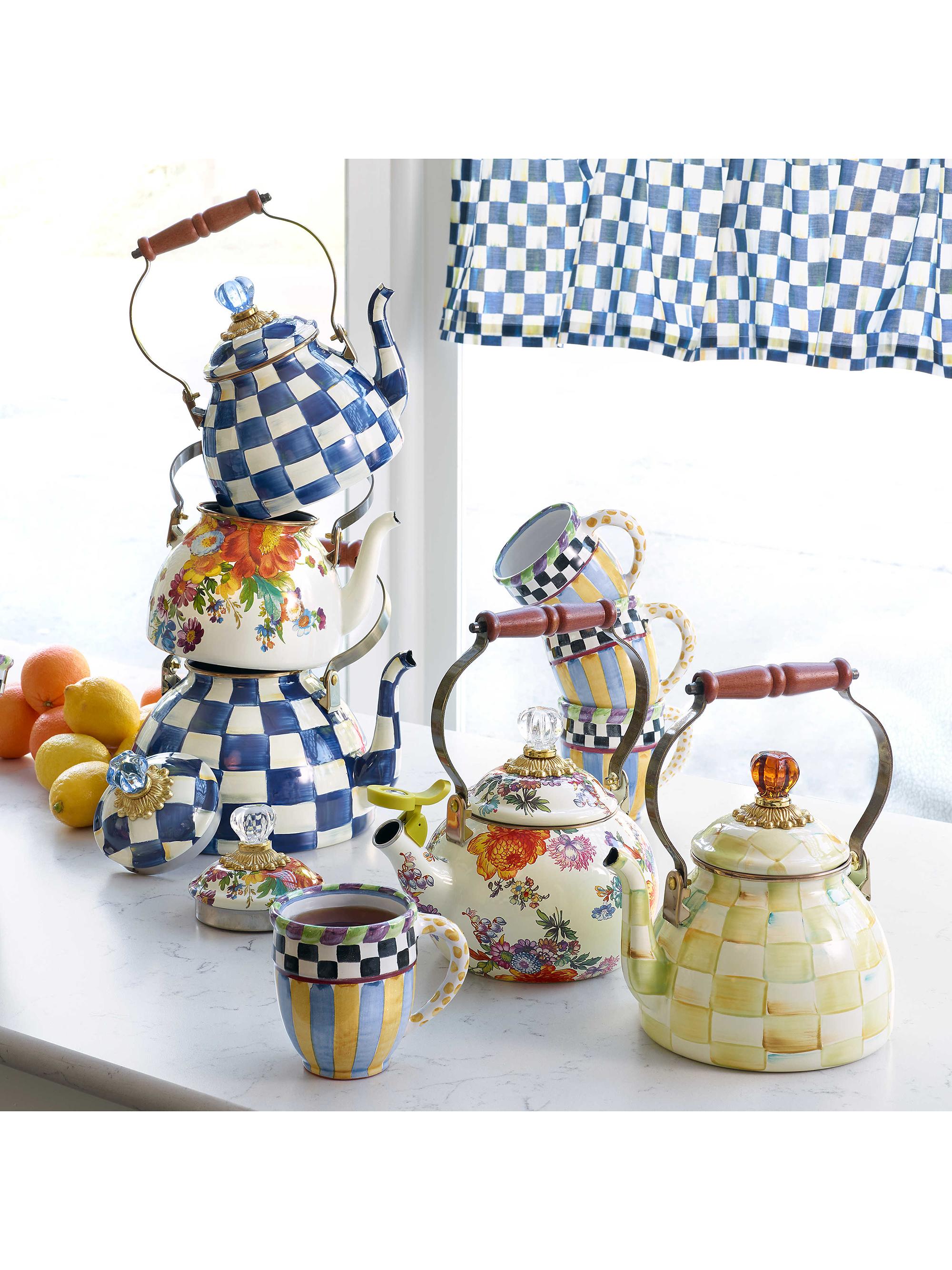 ルルリボン❗️マッケンジーチャイルド　フラワーマーケットティーケトル ルルリボン❗️マッケンジーチャイルド フラワーマーケット