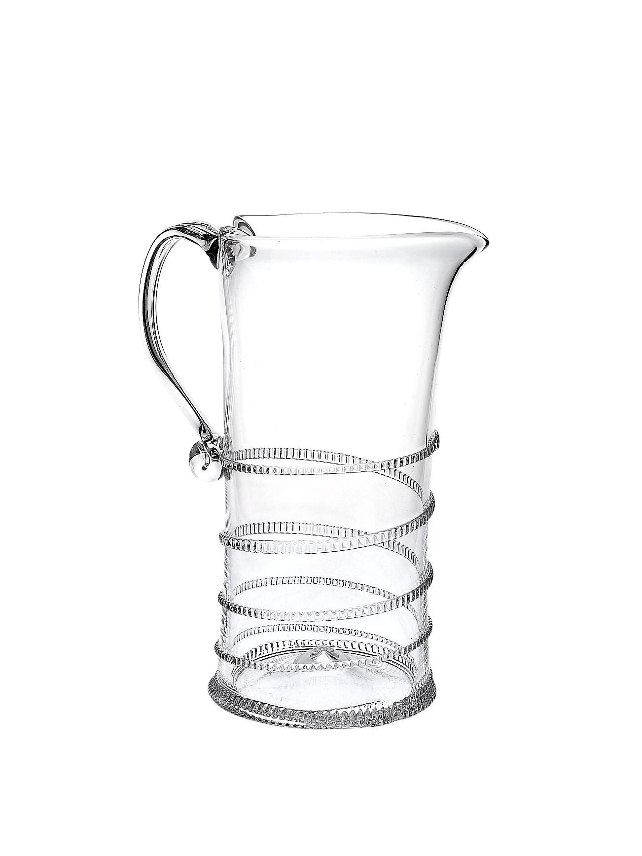 Juliska Amalia Glass Pitcher