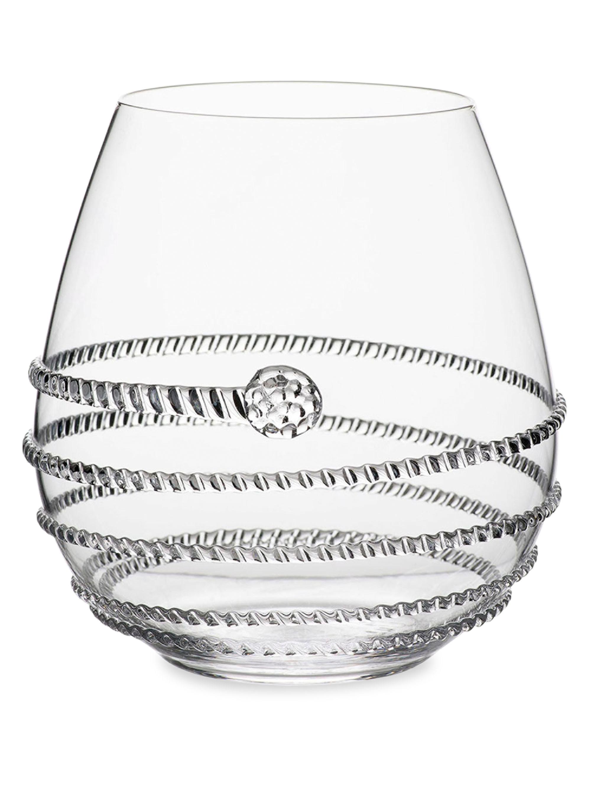 Juliska Amalia Stemless Red Wine Glass