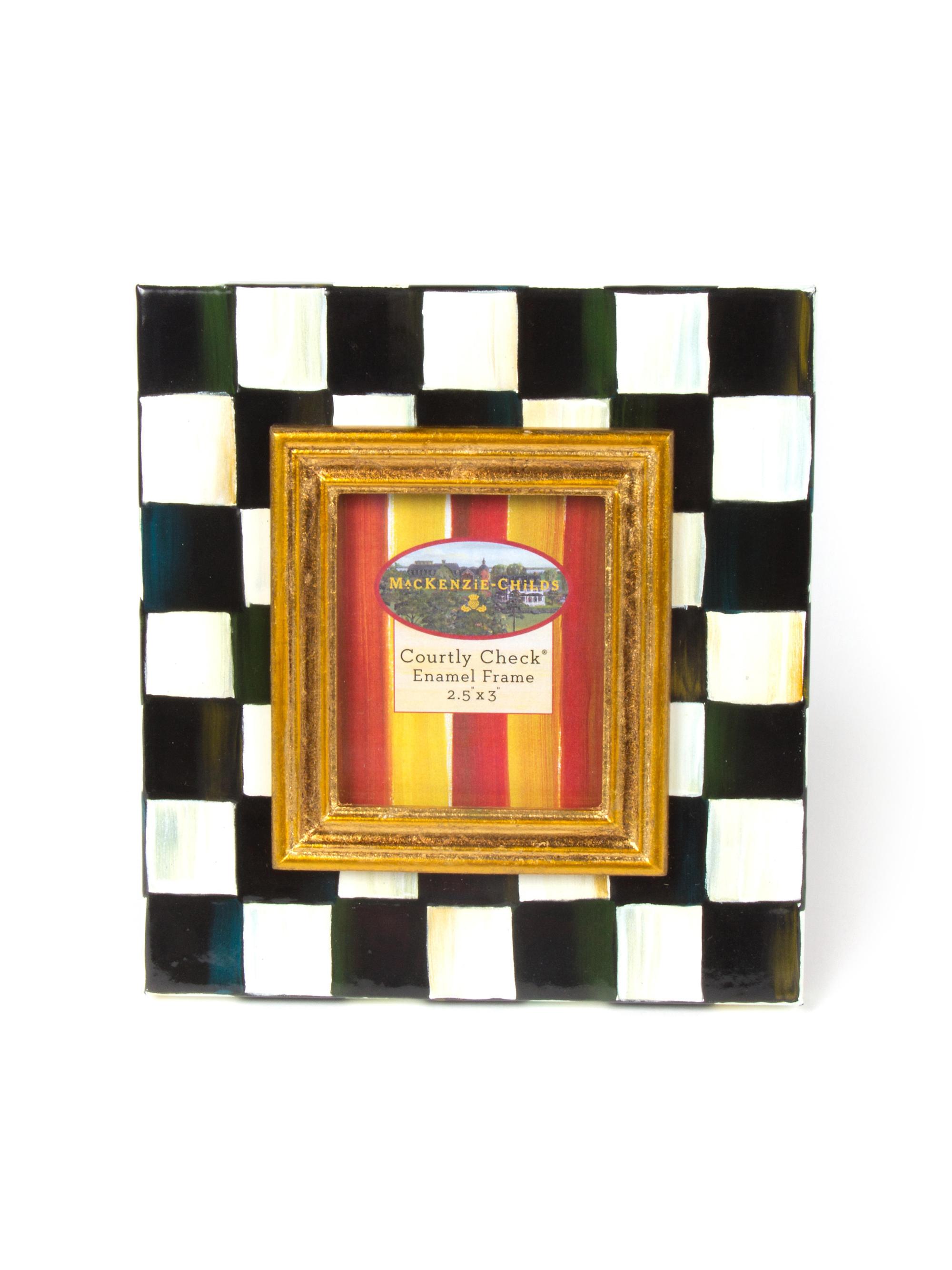 MacKenzie-Childs Courtly Check Frame - Courtly Check Large