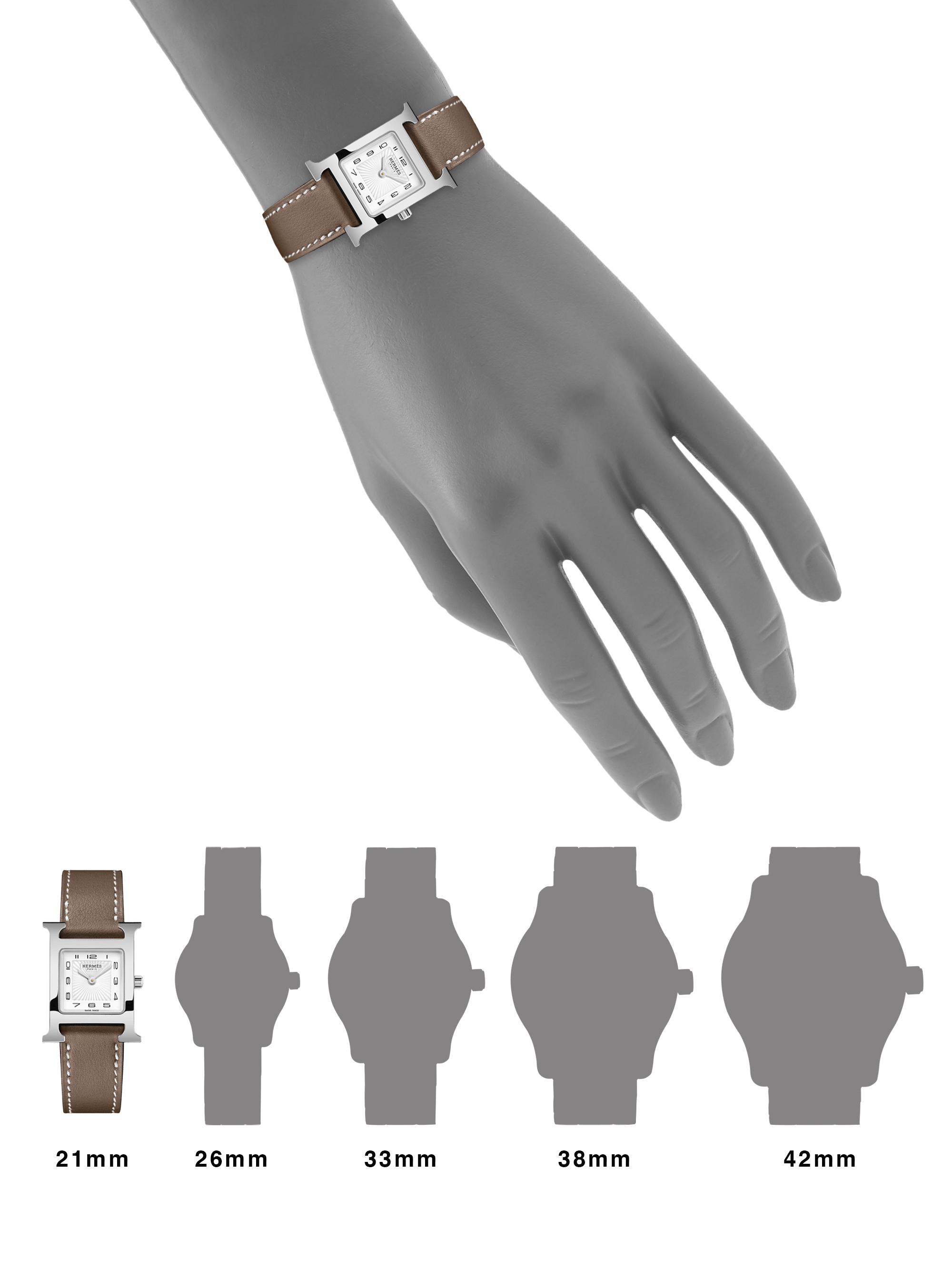 hermes h hour watch strap