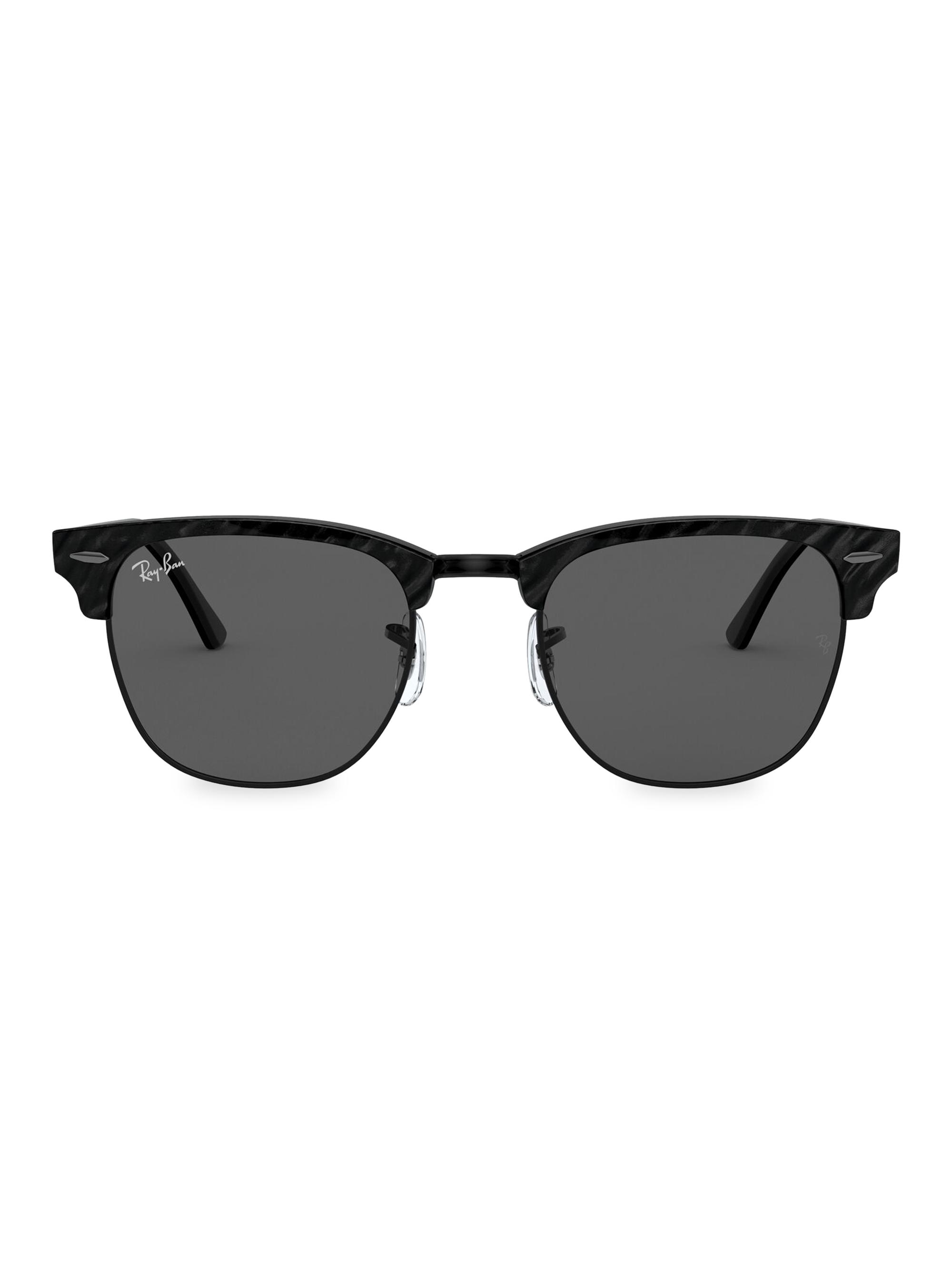 Ray-Ban RB3016 51MM Classic Clubmaster Sunglasses | Saks Fifth Avenue