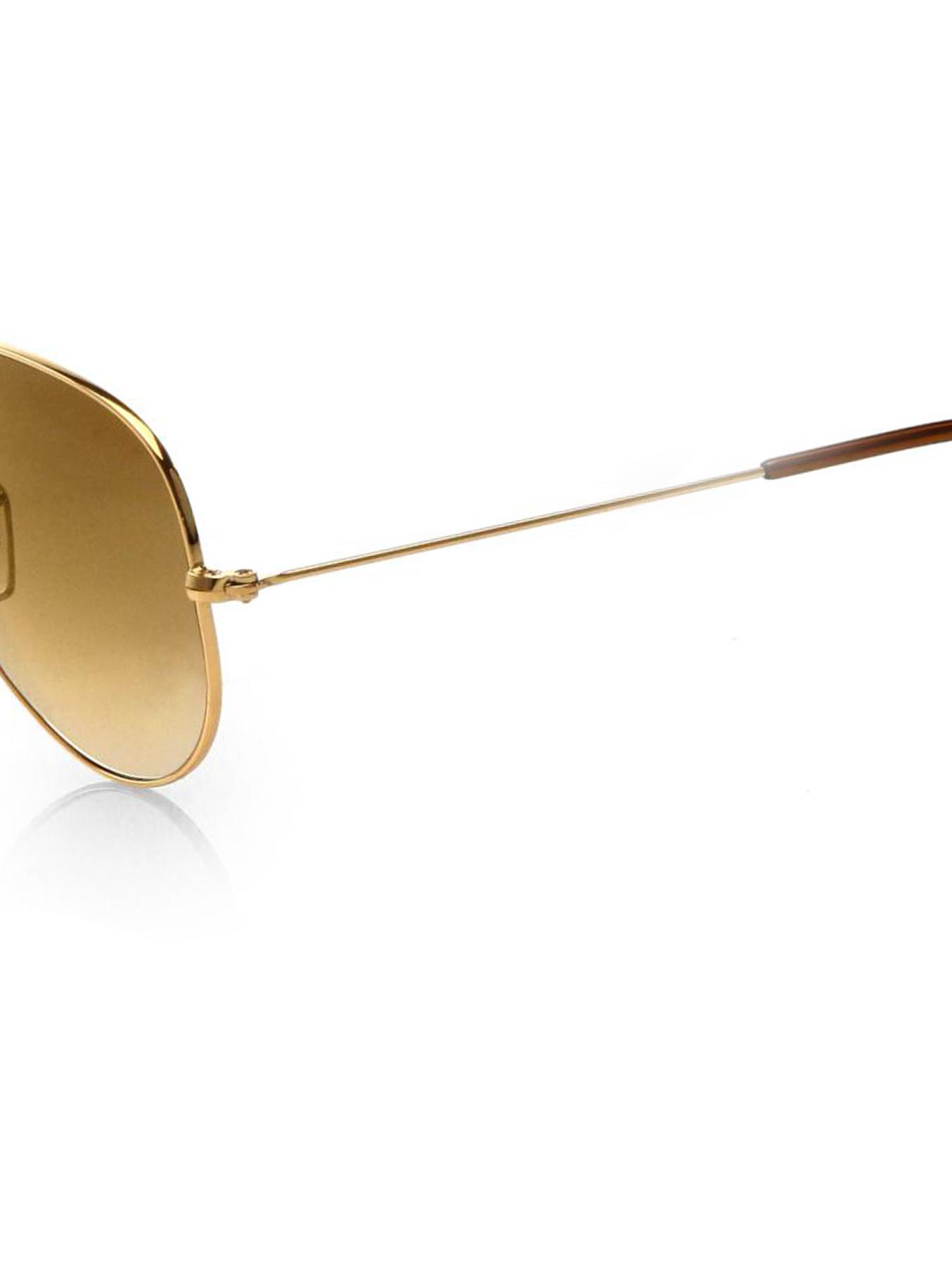 Ray-Ban Women's RB302558 58MM Original Aviator Sunglasses - Light Brown | Thumbnail 3