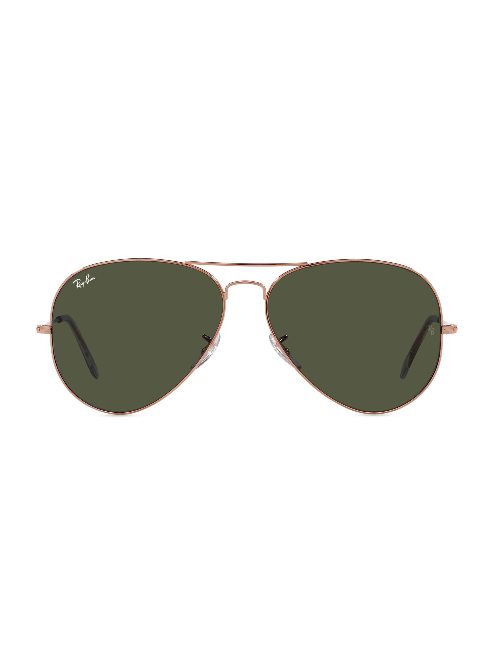 Ray-Ban Women's RB3025 62MM Original Aviator Sunglasses - Rose Gold